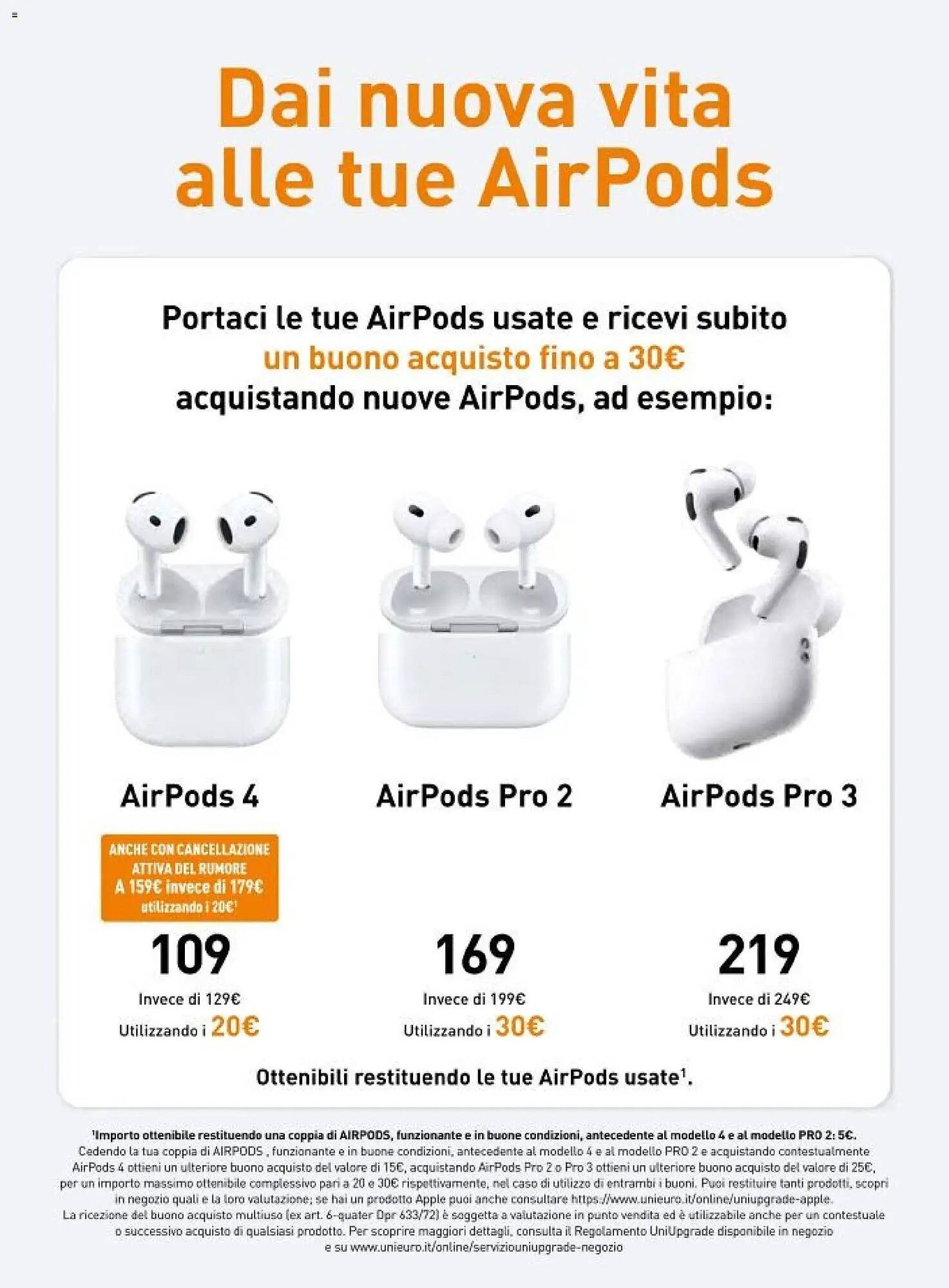 Volantino Unieuro (2025-10-30 - 2025-11-05)