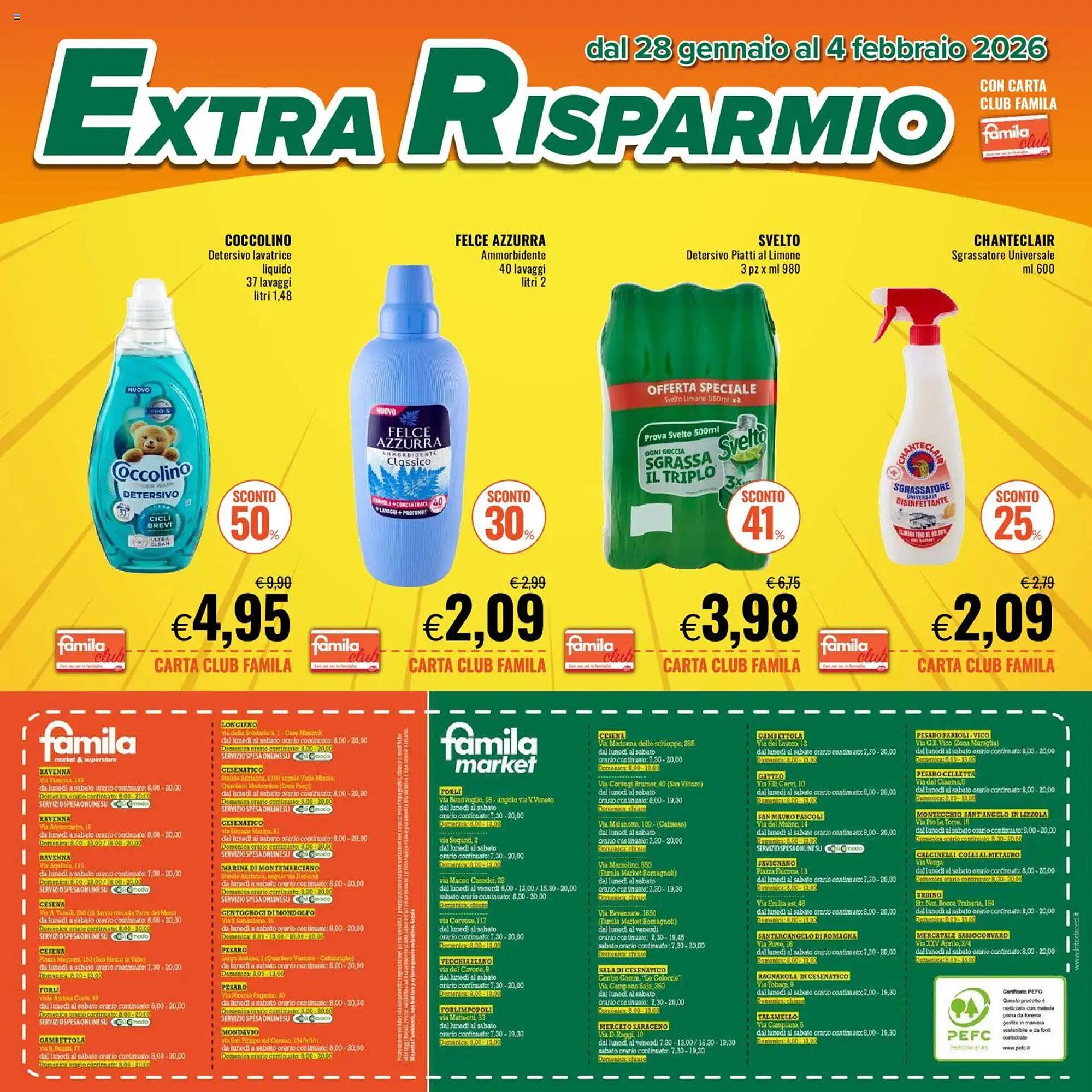 Volantino Famila (2026-01-28 - 2026-02-04)