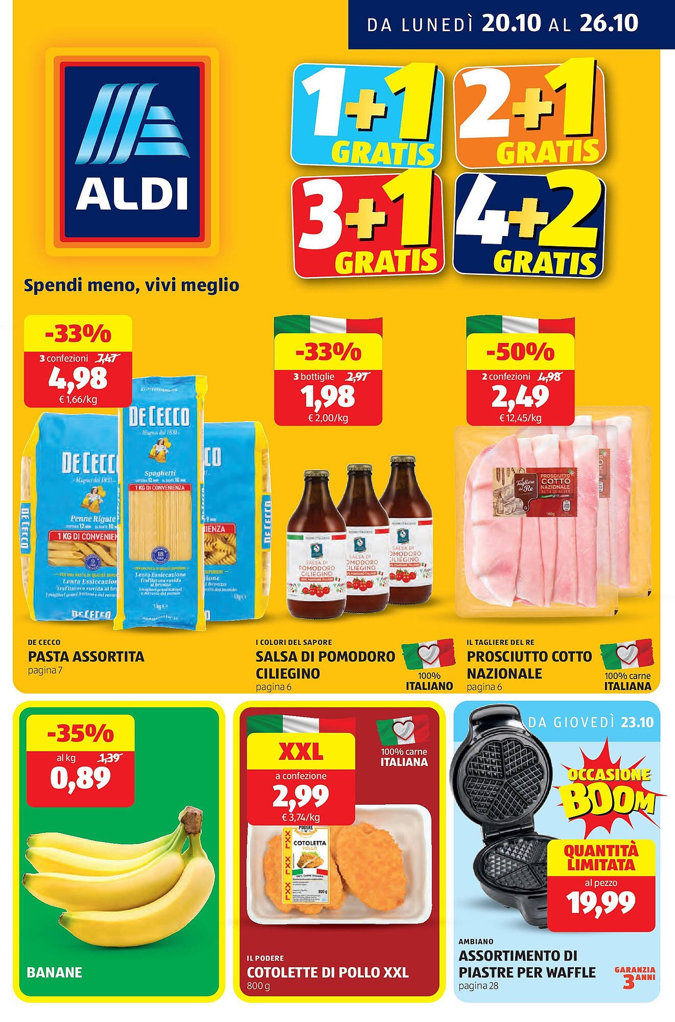 Volantino ALDI (2025-10-20 - 2025-10-26)
