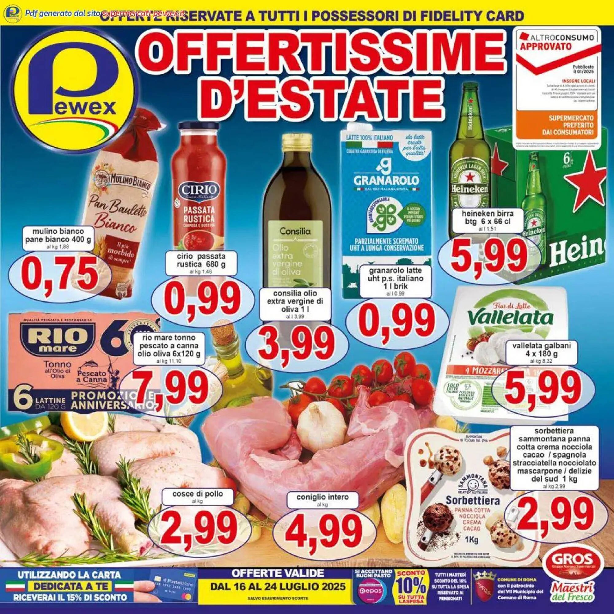 Volantino Pewex (2025-07-16 - 2025-07-24)