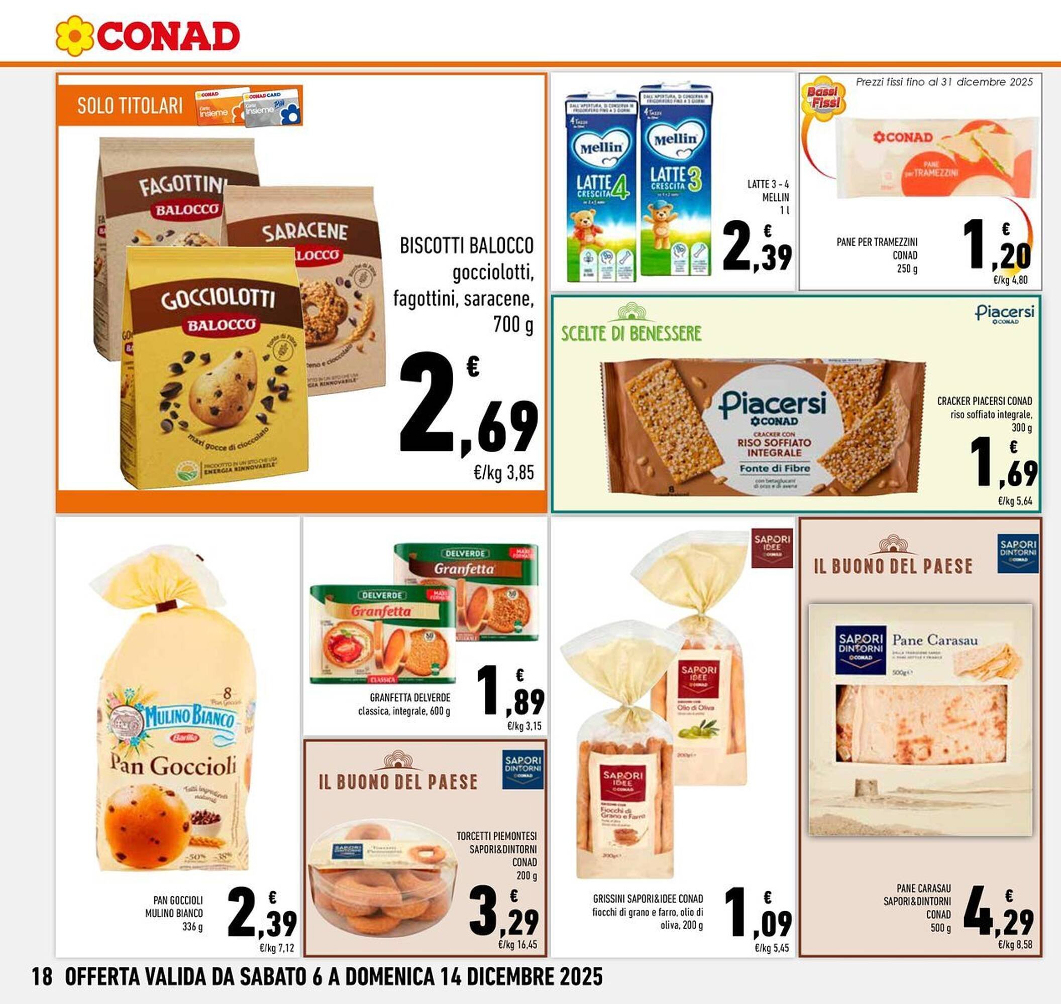 Volantino Conad (2025-12-06 - 2025-12-14)