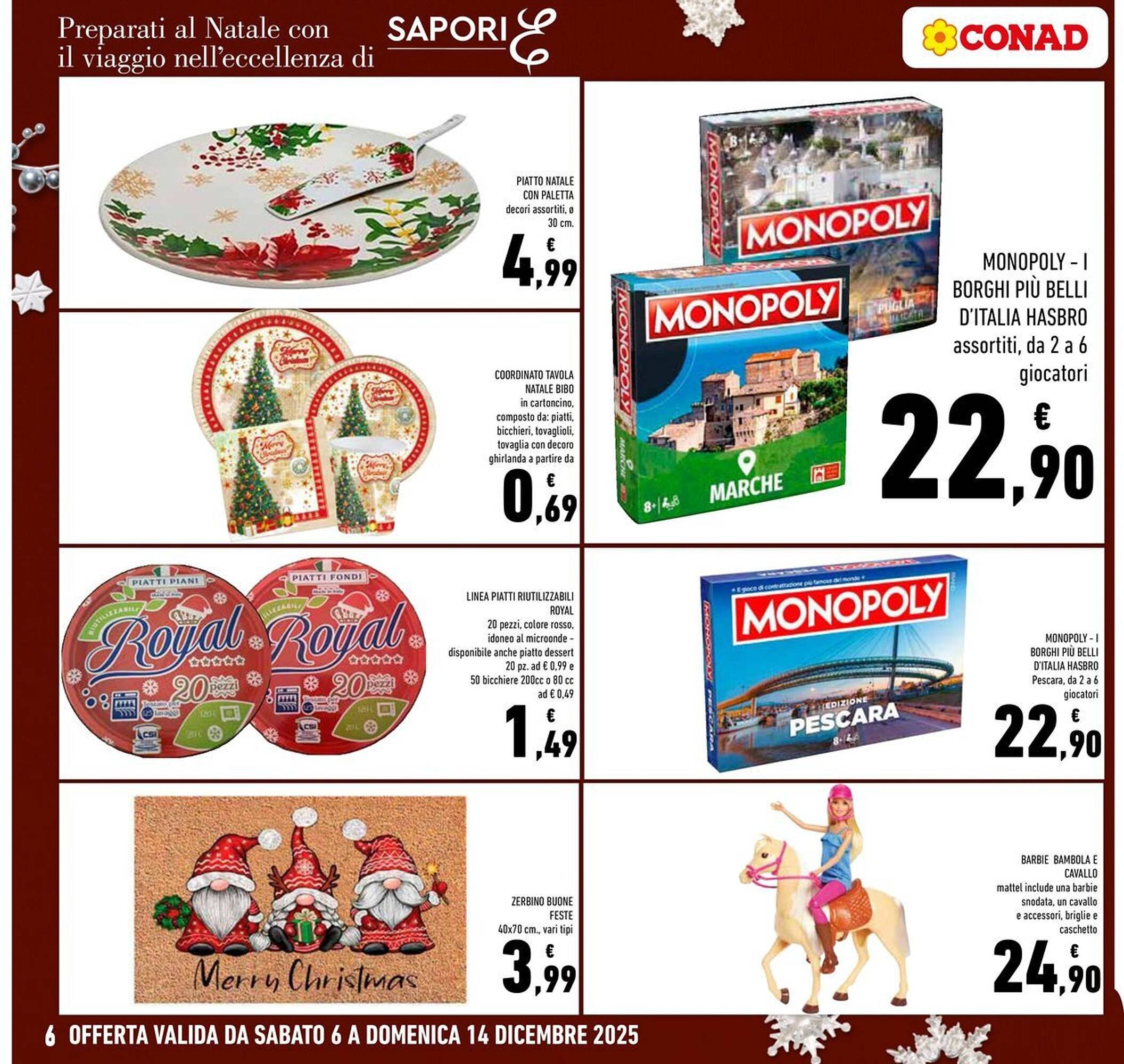 Volantino Conad (2025-12-06 - 2025-12-14)