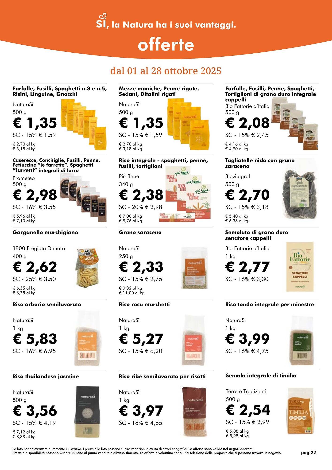 Volantino NaturaSì (2025-10-01 - 2025-10-31)