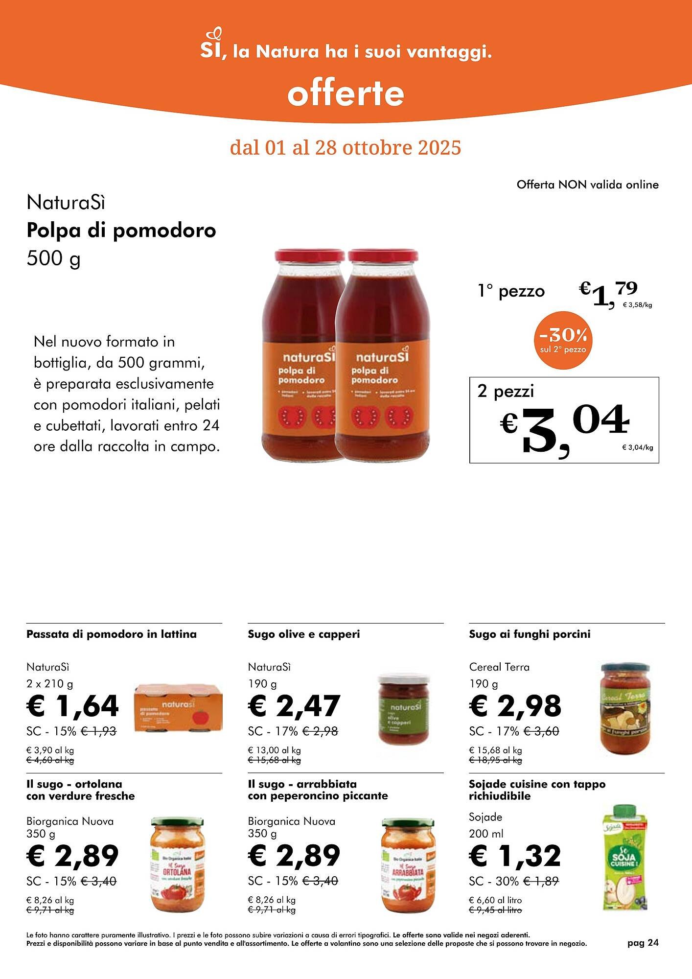 Volantino NaturaSì (2025-10-01 - 2025-10-31)