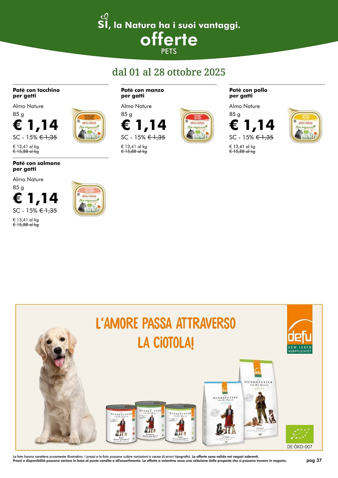 Volantino NaturaSì (2025-10-01 - 2025-10-31)