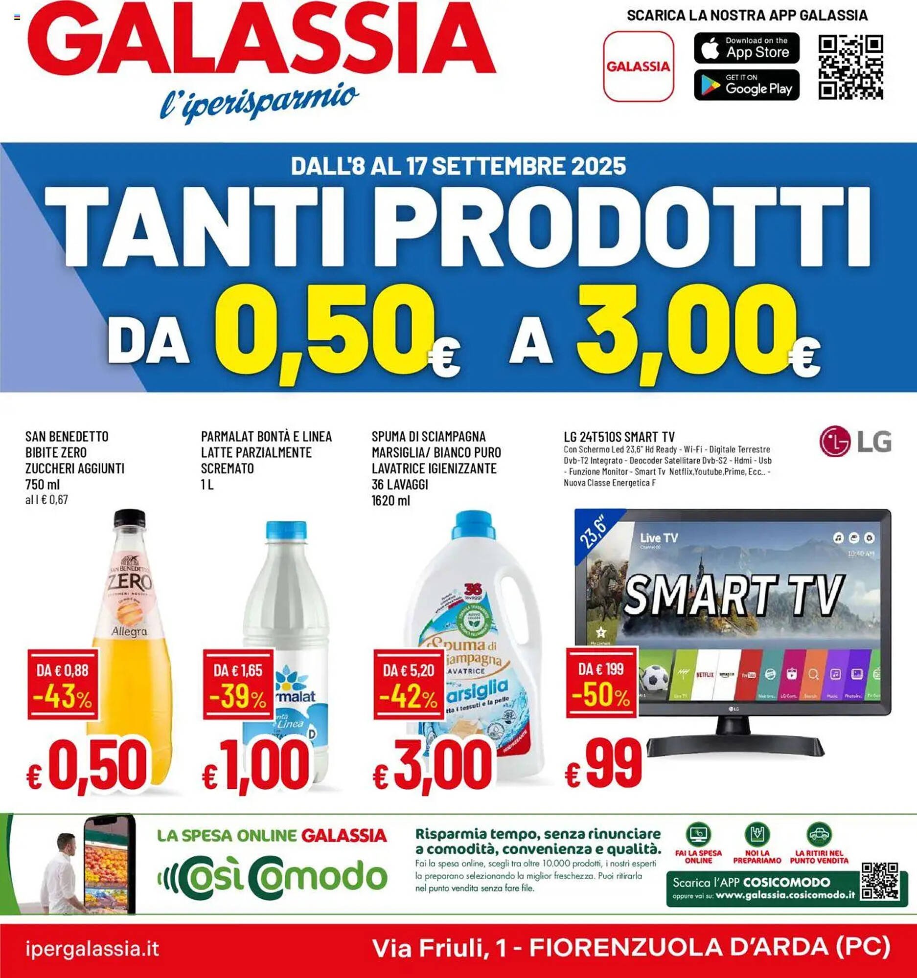 Volantino Galassia (2025-09-08 - 2025-09-17)