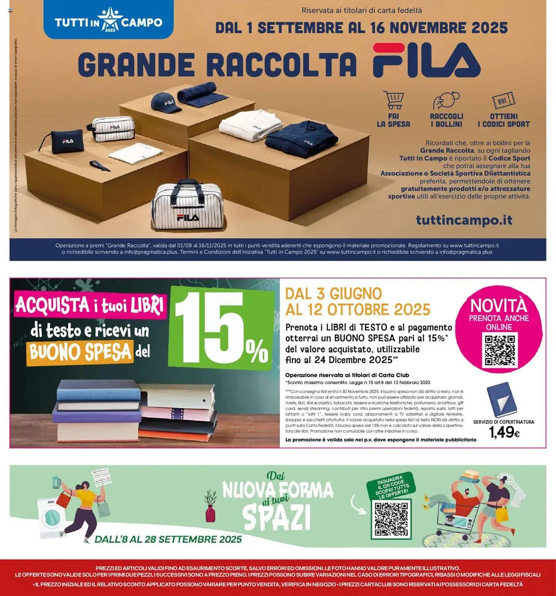 Volantino Galassia (2025-09-08 - 2025-09-17)