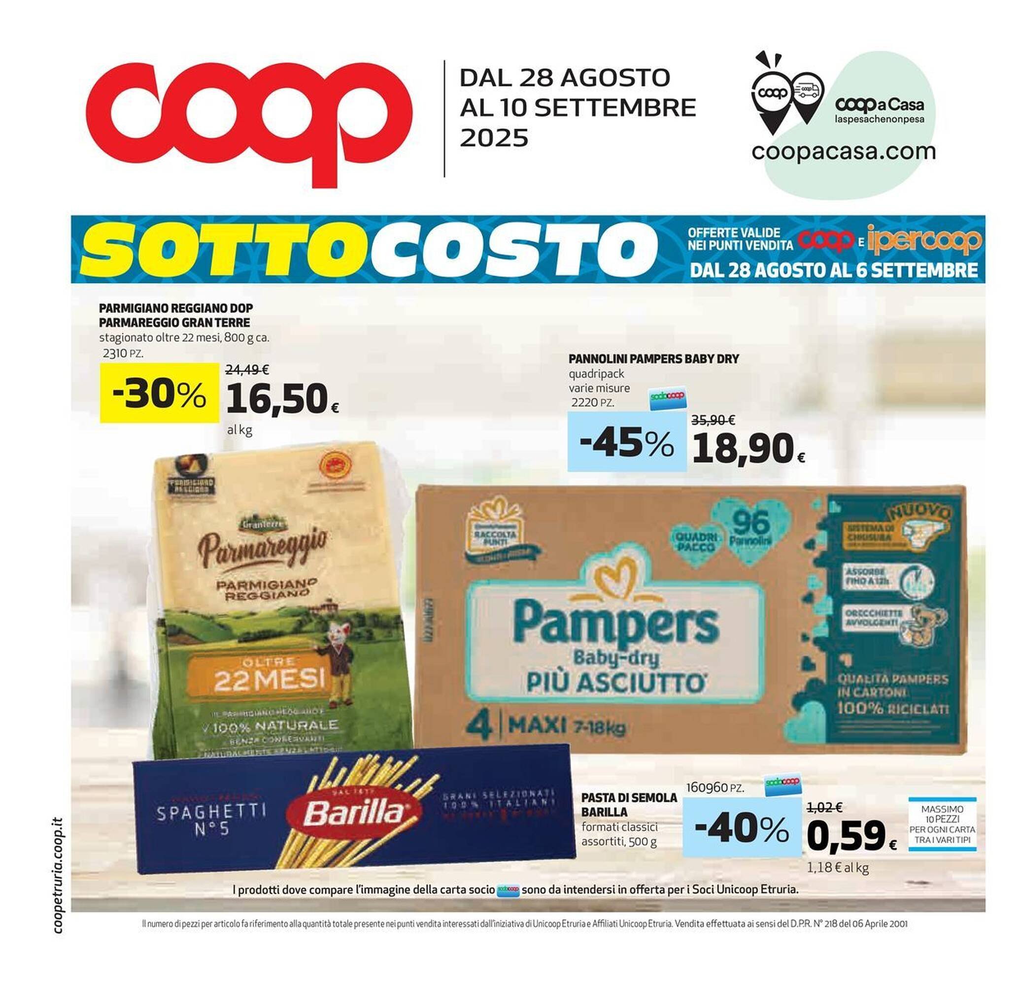 Volantino Coop (2025-08-28 - 2025-09-10)