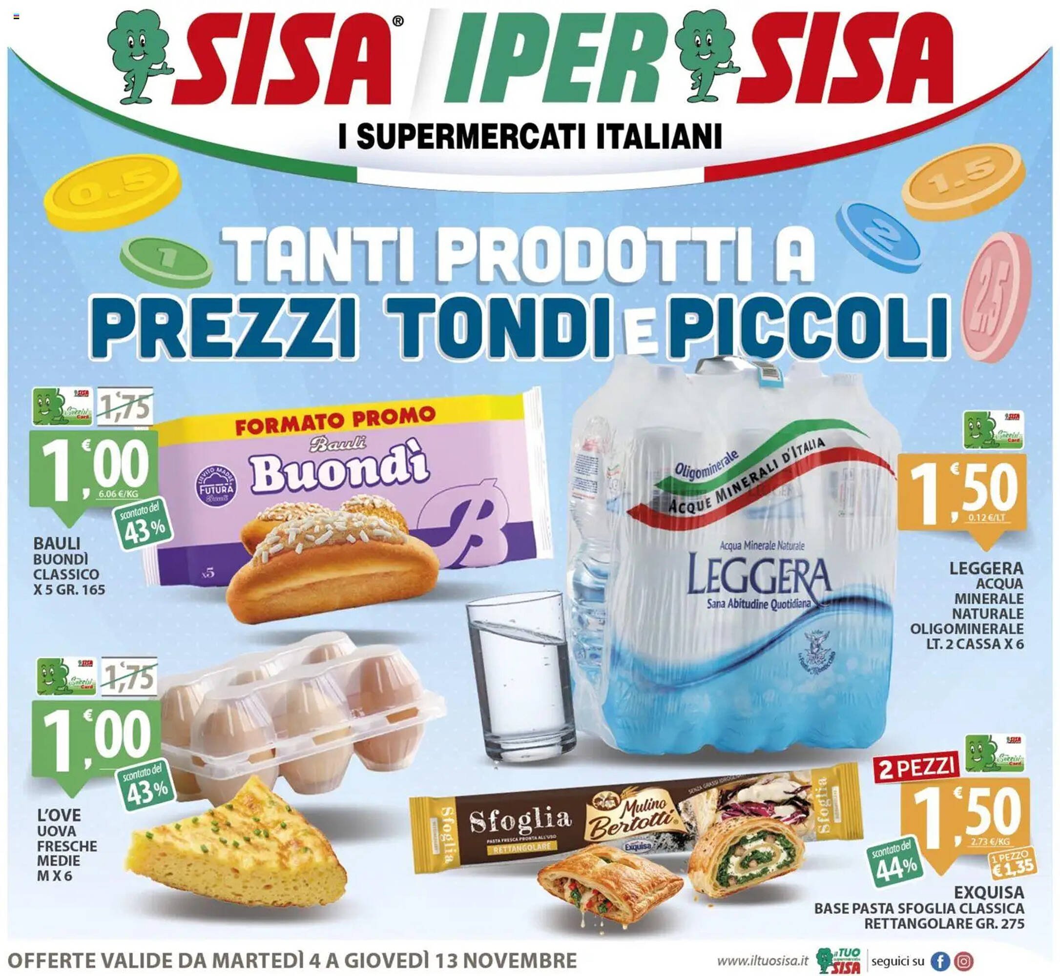 Volantino Sisa (2025-11-04 - 2025-11-13)