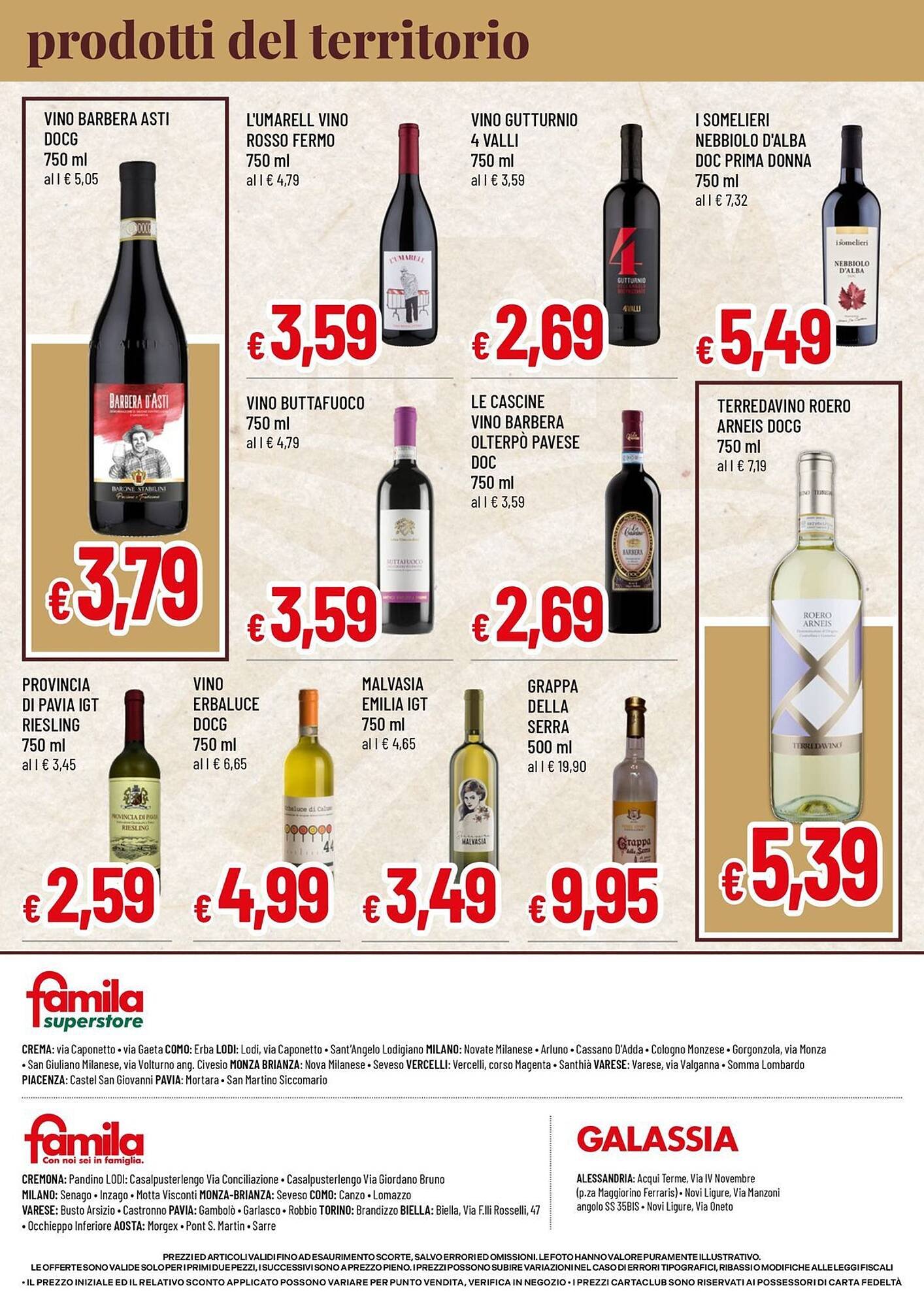 Volantino Famila (2026-03-12 - 2026-03-22)