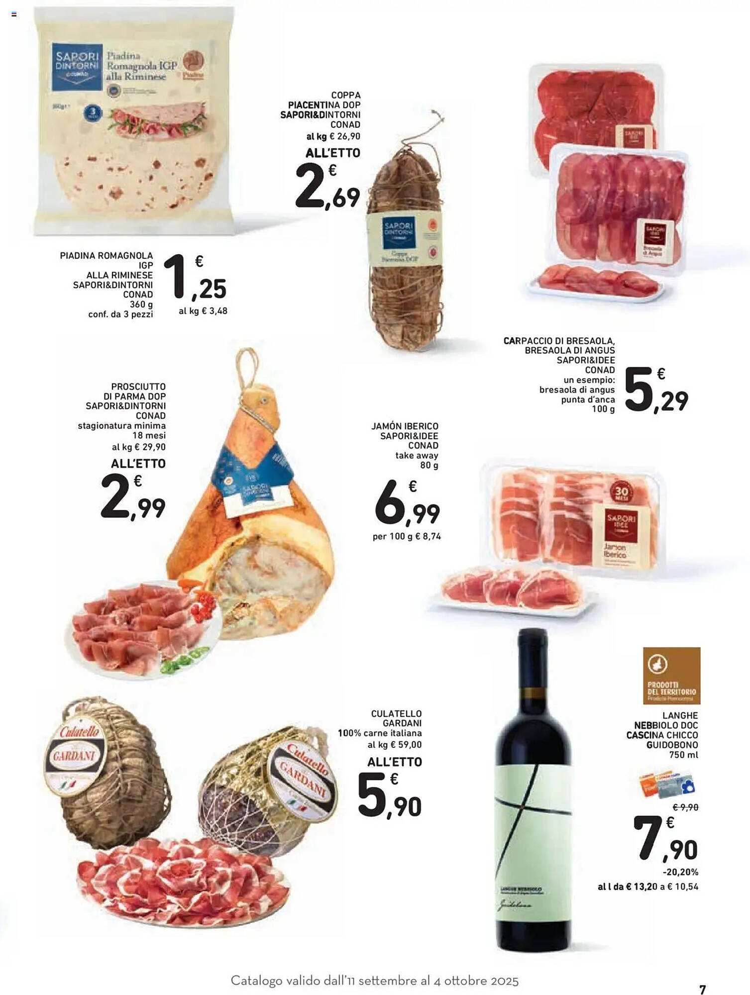 Volantino Conad (2025-09-11 - 2025-10-04)