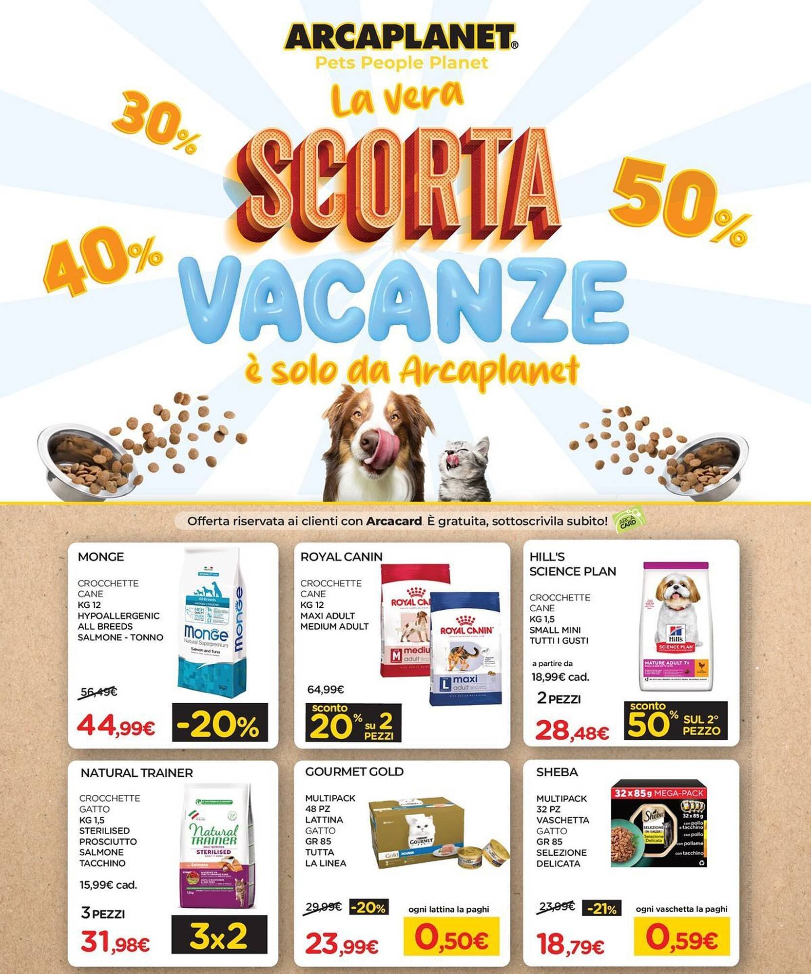 Volantino Arcaplanet (2025-07-21 - 2025-07-27)