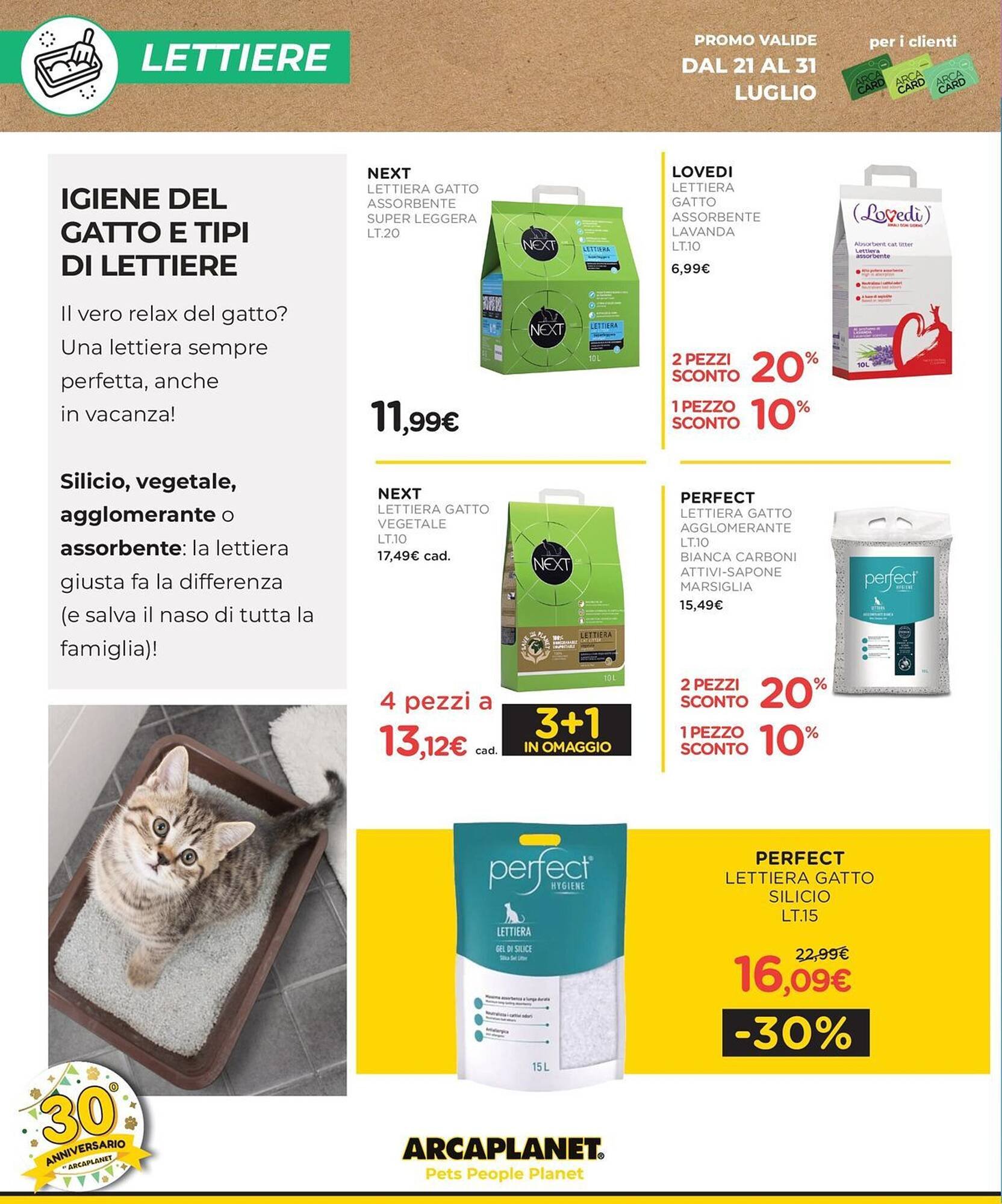 Volantino Arcaplanet (2025-07-21 - 2025-07-27)
