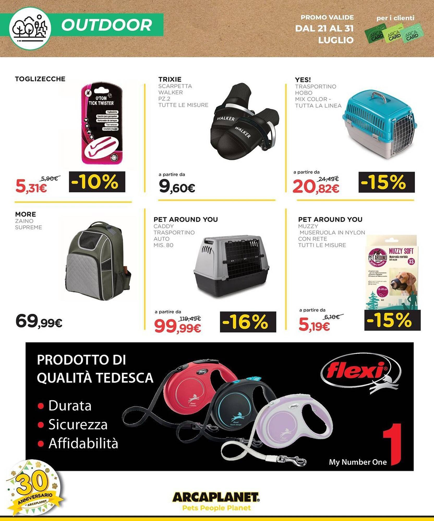 Volantino Arcaplanet (2025-07-21 - 2025-07-27)