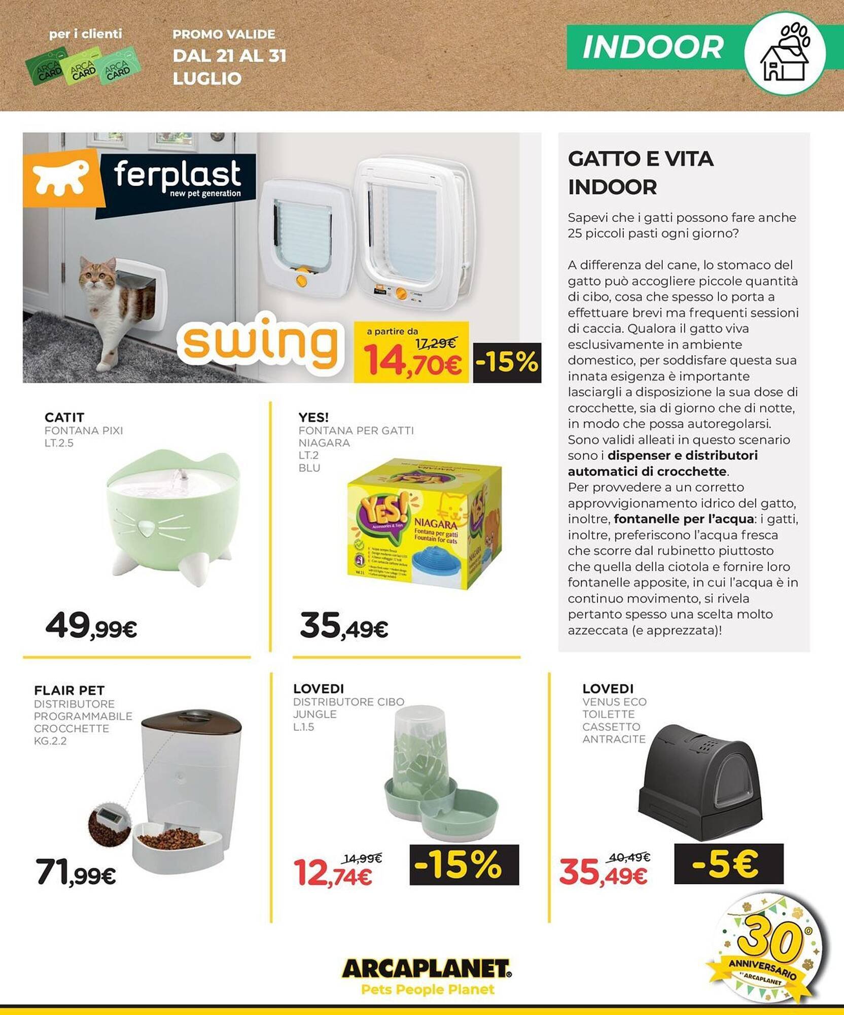 Volantino Arcaplanet (2025-07-21 - 2025-07-27)