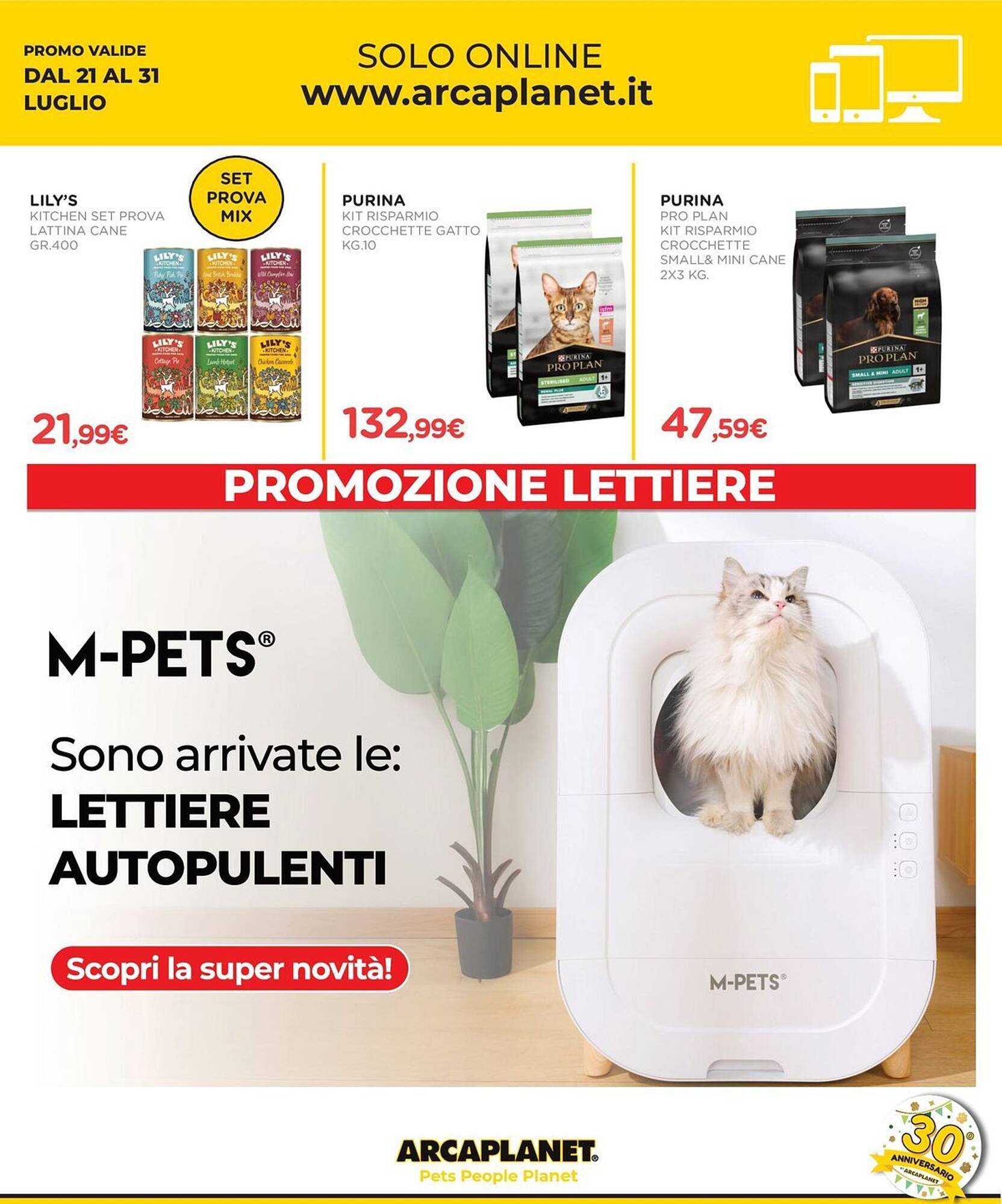 Volantino Arcaplanet (2025-07-21 - 2025-07-27)