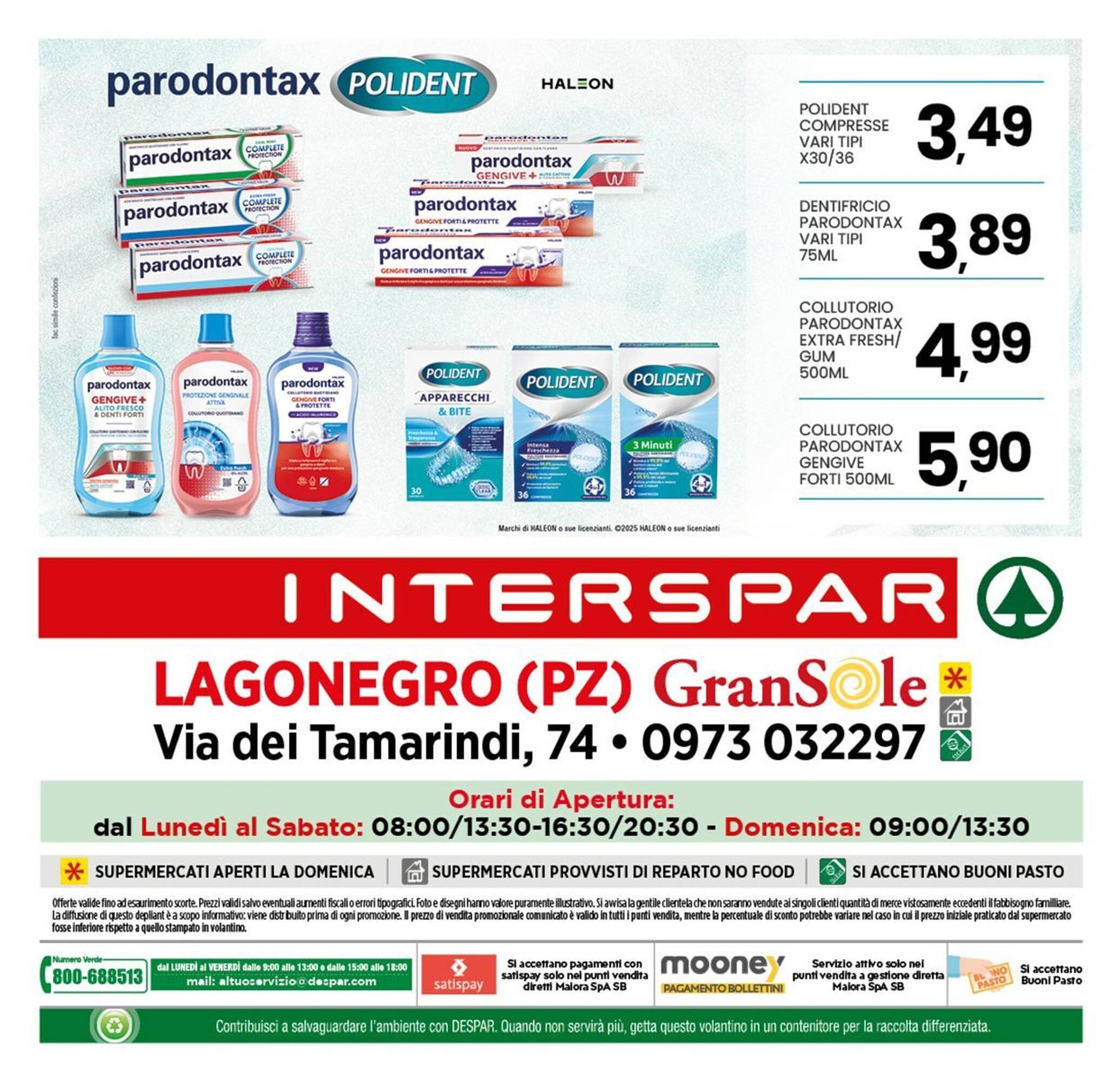 Volantino Interspar (2025-08-18 - 2025-08-28)
