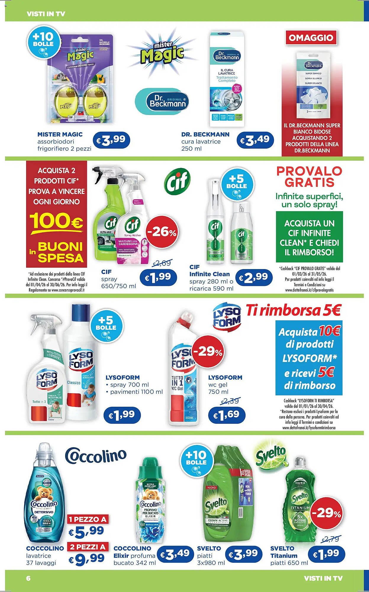 Volantino Acqua &amp; Sapone (2026-04-09 - 2026-04-29)