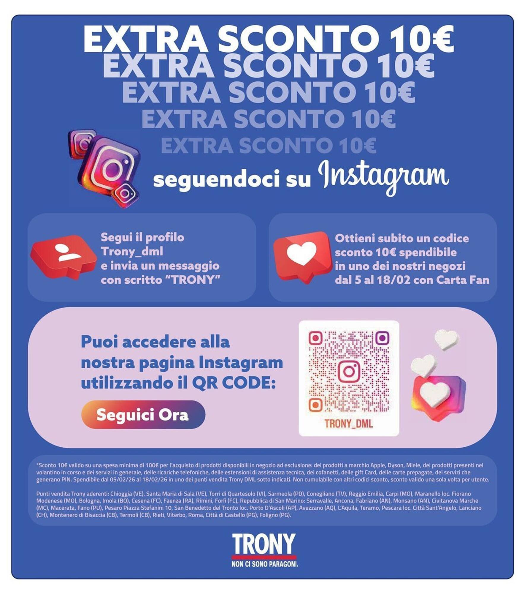 Volantino Trony (2026-02-05 - 2026-02-18)