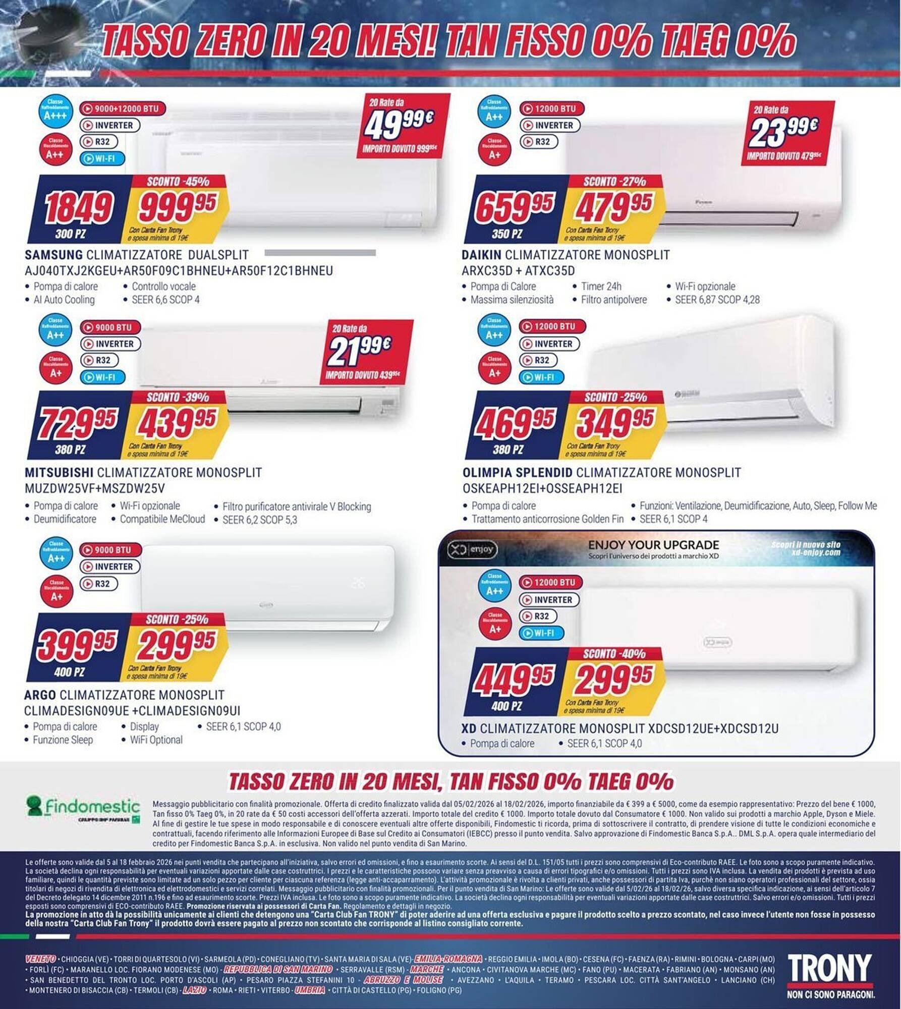 Volantino Trony (2026-02-05 - 2026-02-18)