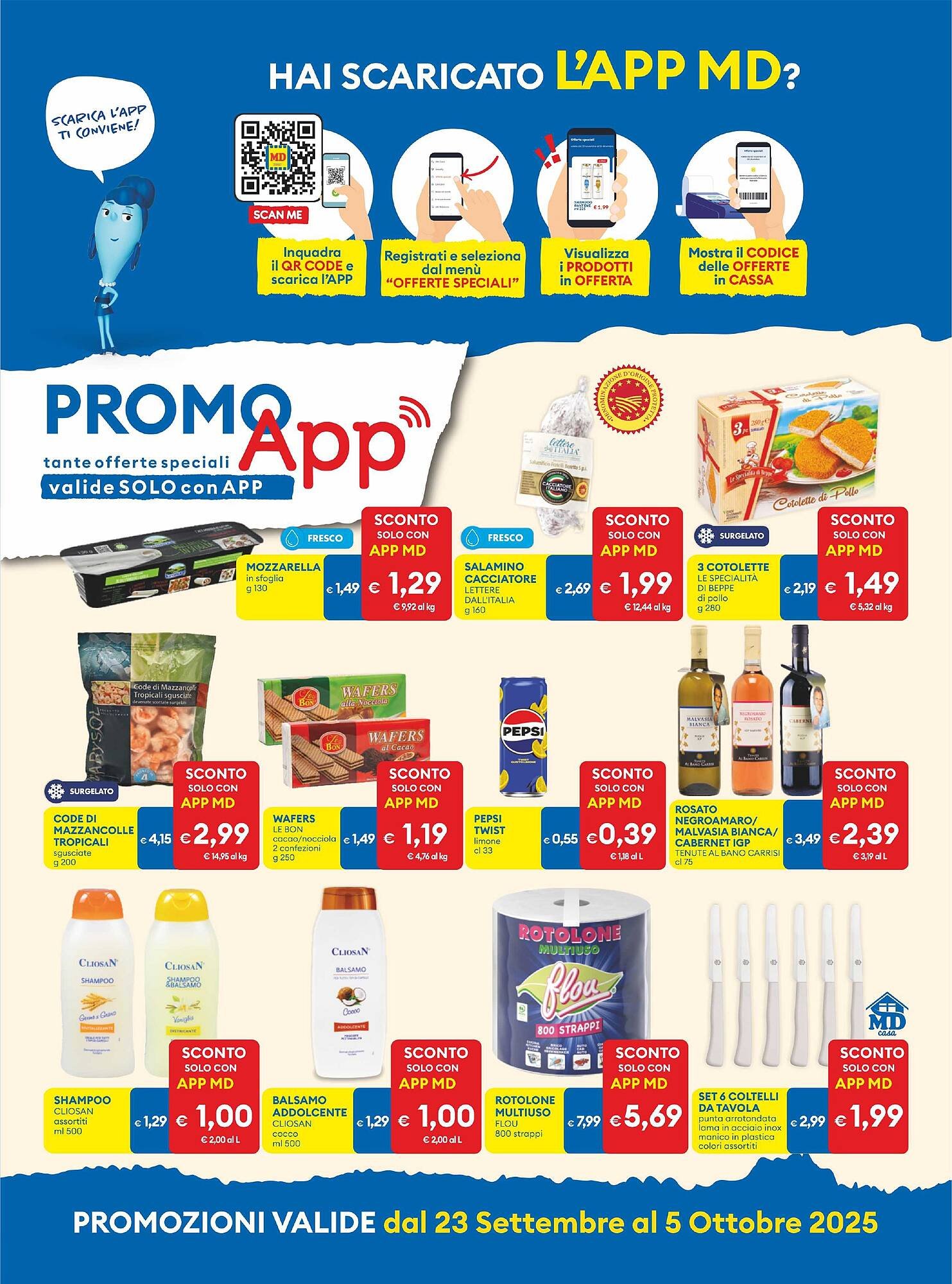 Volantino MD Discount (2025-09-23 - 2025-10-05)