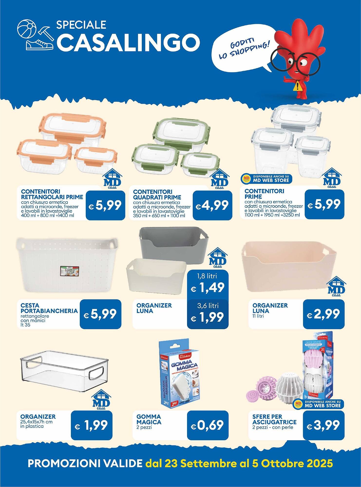 Volantino MD Discount (2025-09-23 - 2025-10-05)