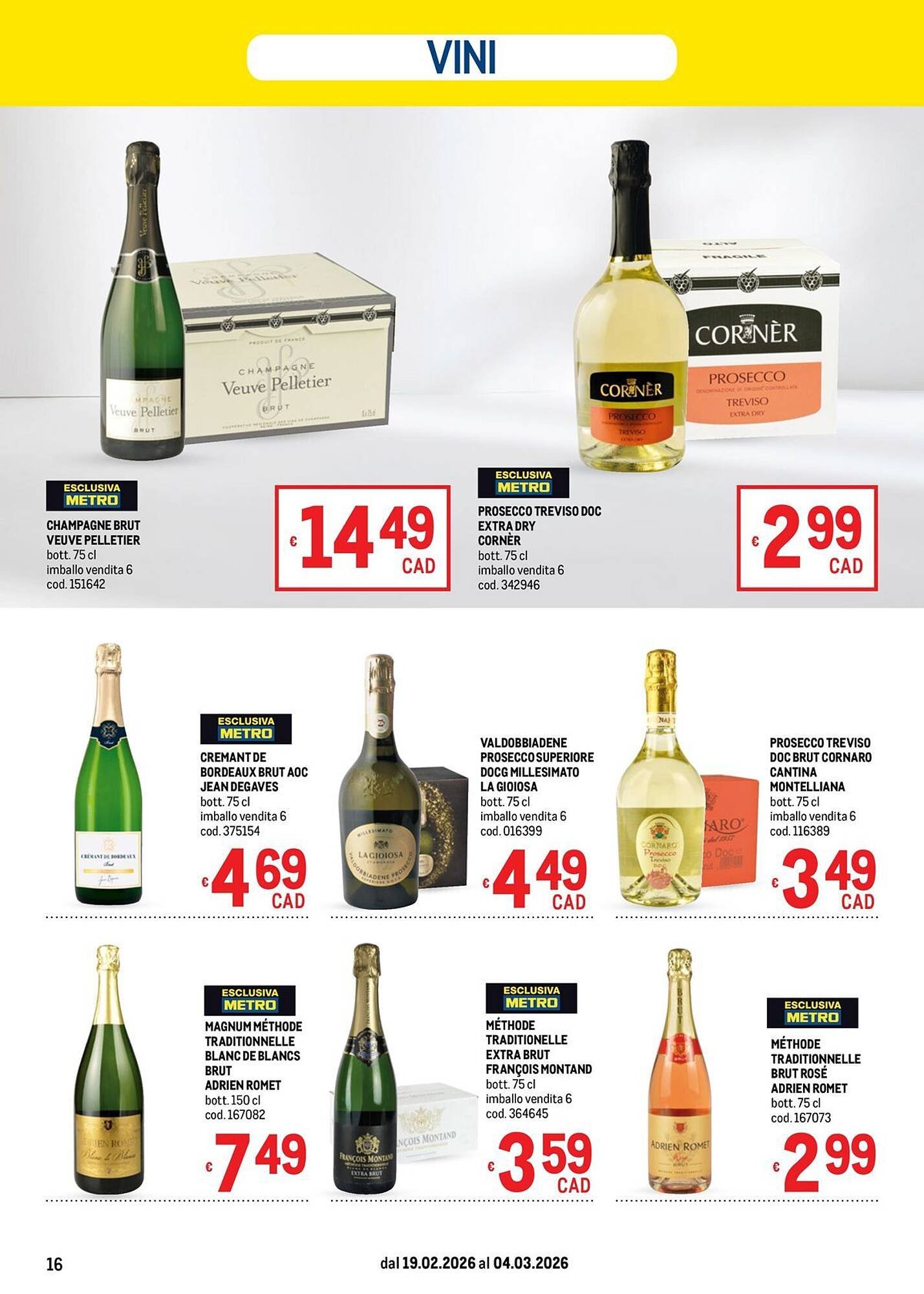 Volantino Metro (2026-02-19 - 2026-03-04)