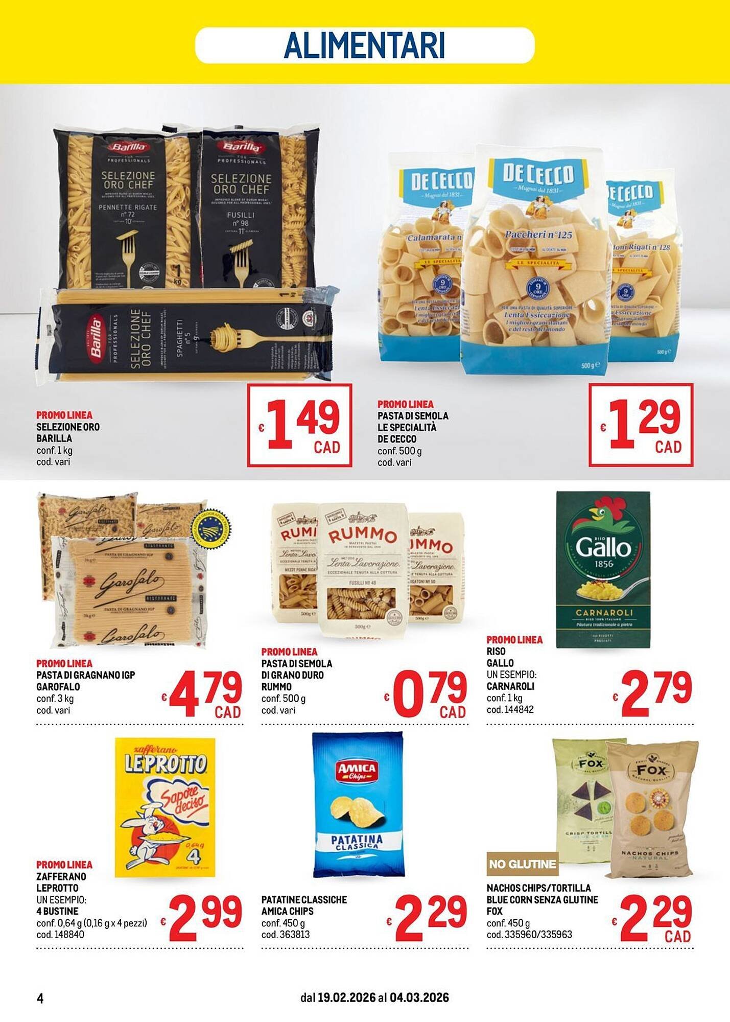 Volantino Metro (2026-02-19 - 2026-03-04)