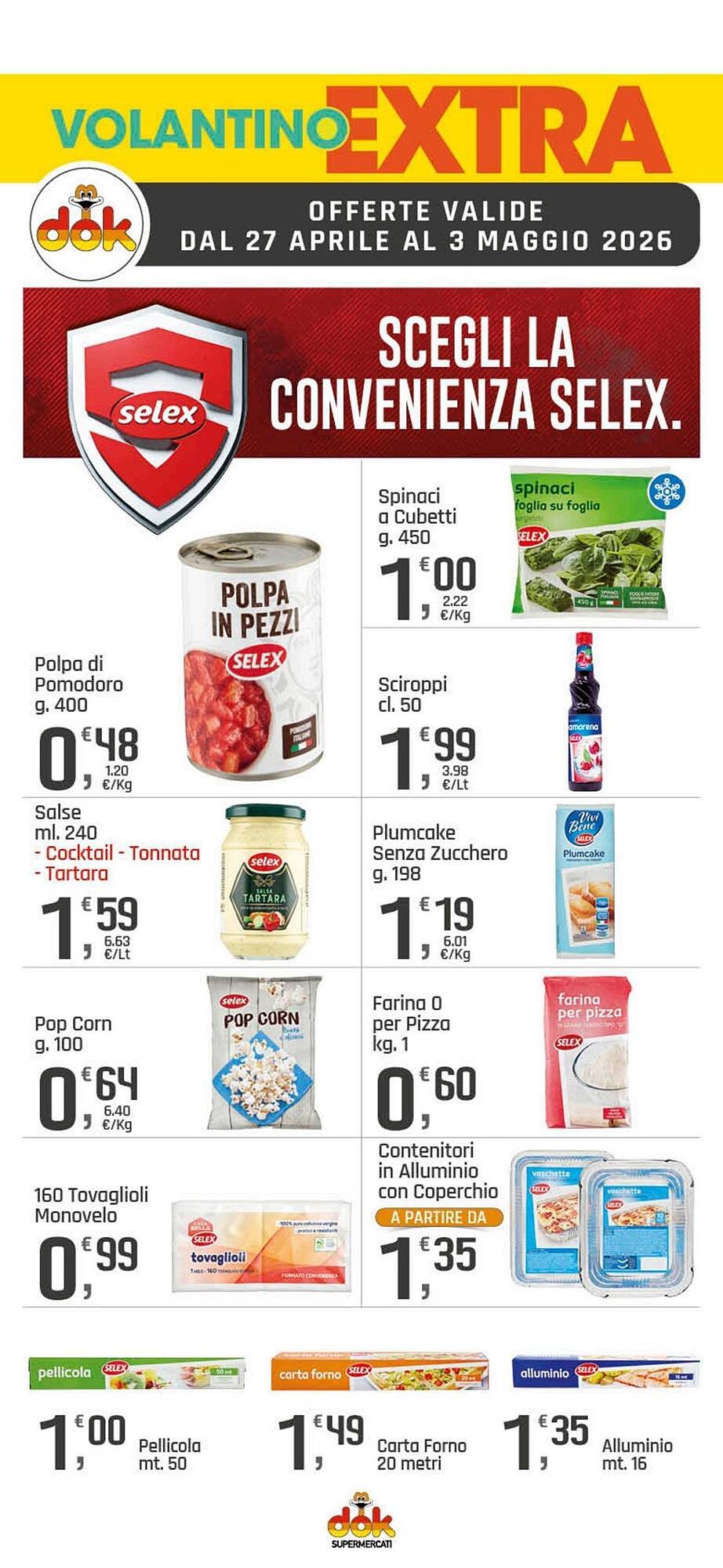 Volantino Supermercati Dok (2026-04-20 - 2026-05-03)