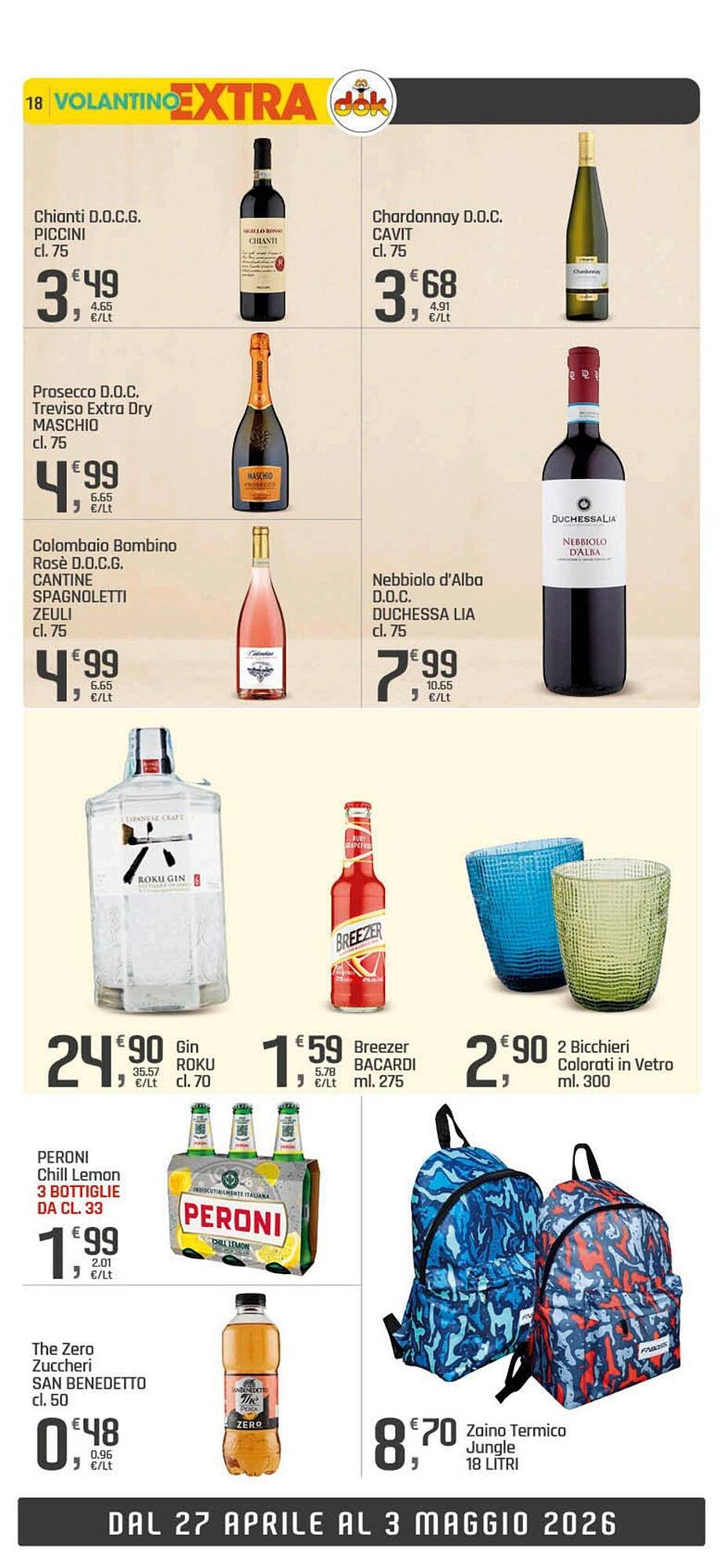 Volantino Supermercati Dok (2026-04-20 - 2026-05-03)