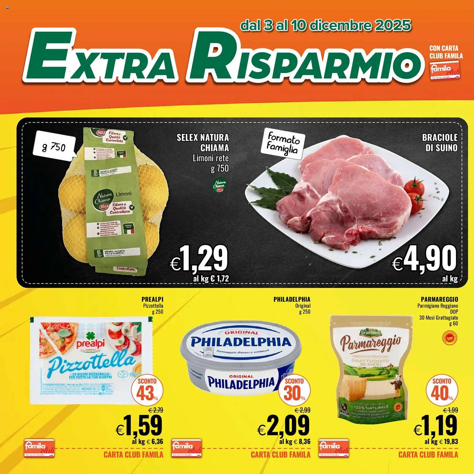 Volantino Famila (2025-12-03 - 2025-12-10)