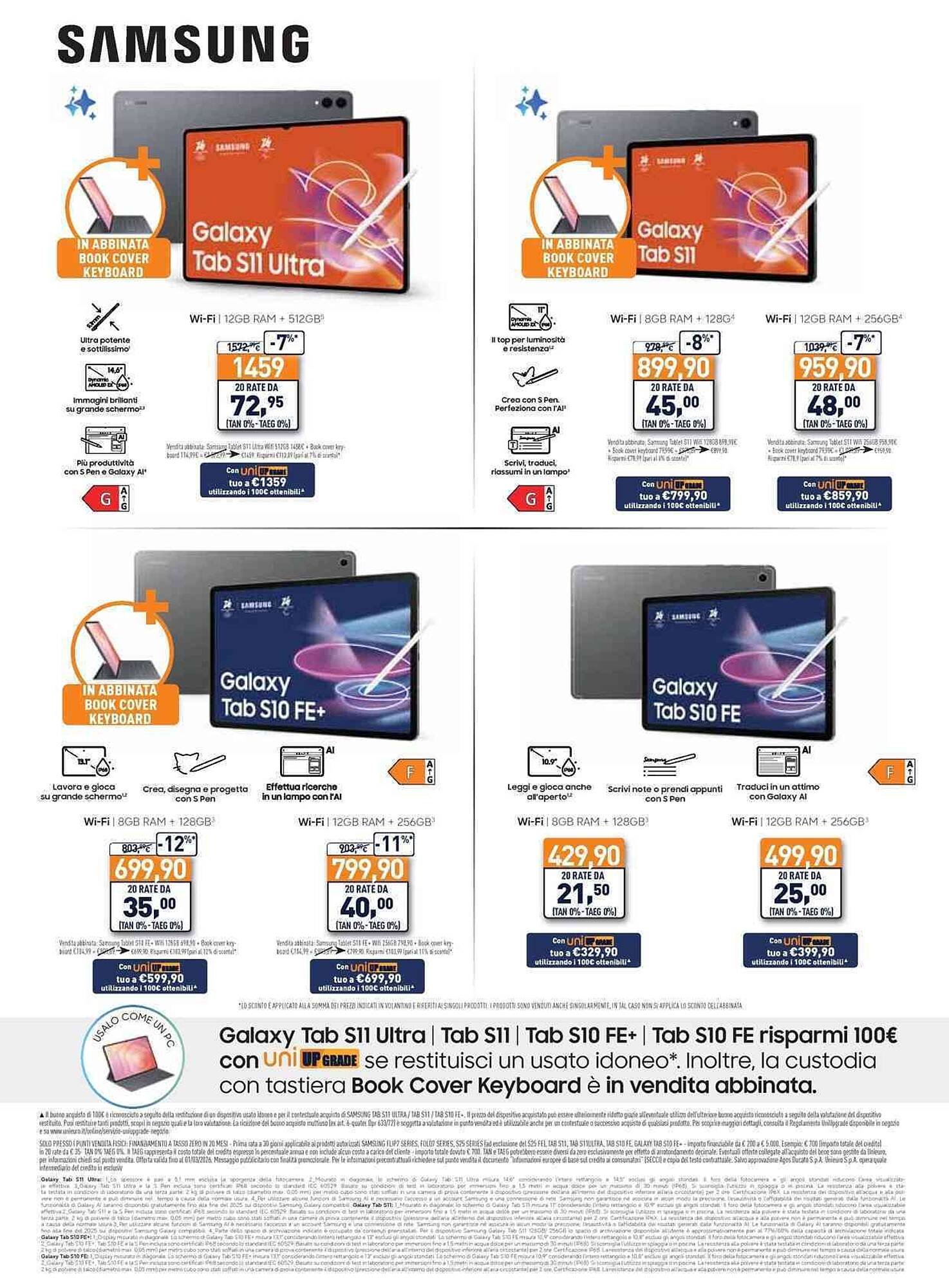 Volantino Unieuro (2026-02-27 - 2026-03-19)