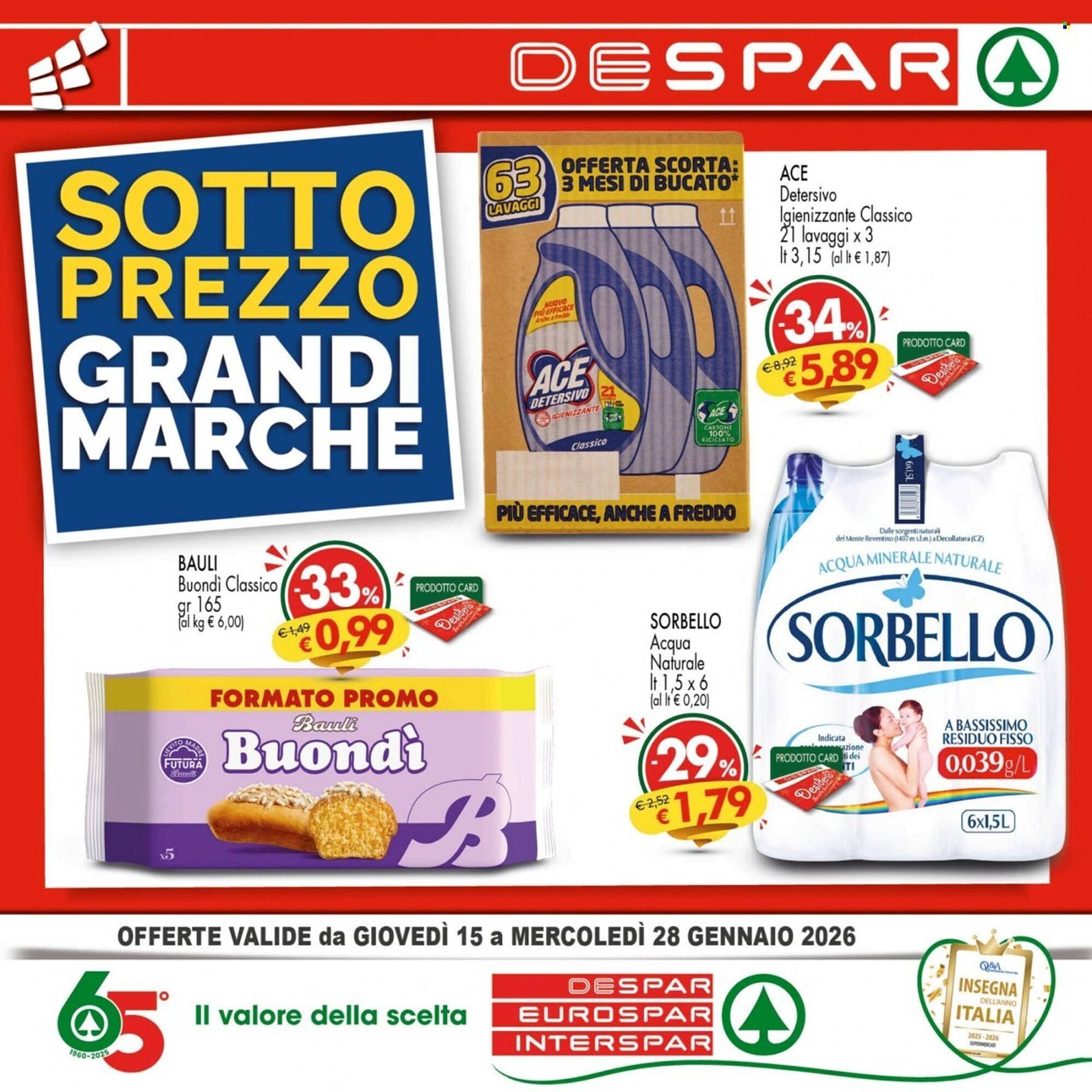 Volantino Despar (2026-01-15 - 2026-01-28)