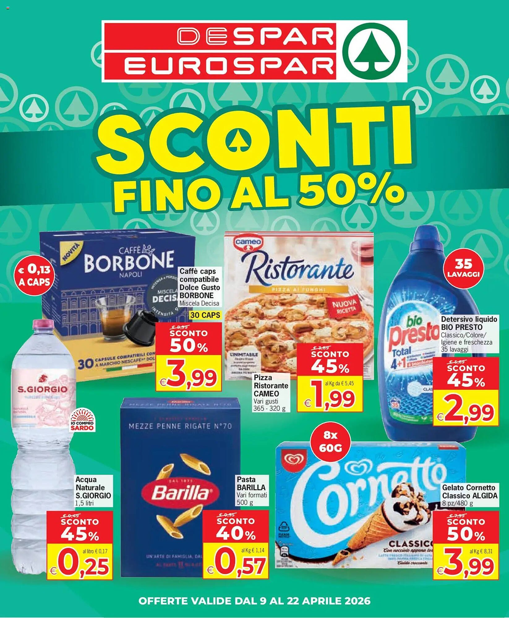 Volantino Eurospar (2026-04-09 - 2026-04-22)
