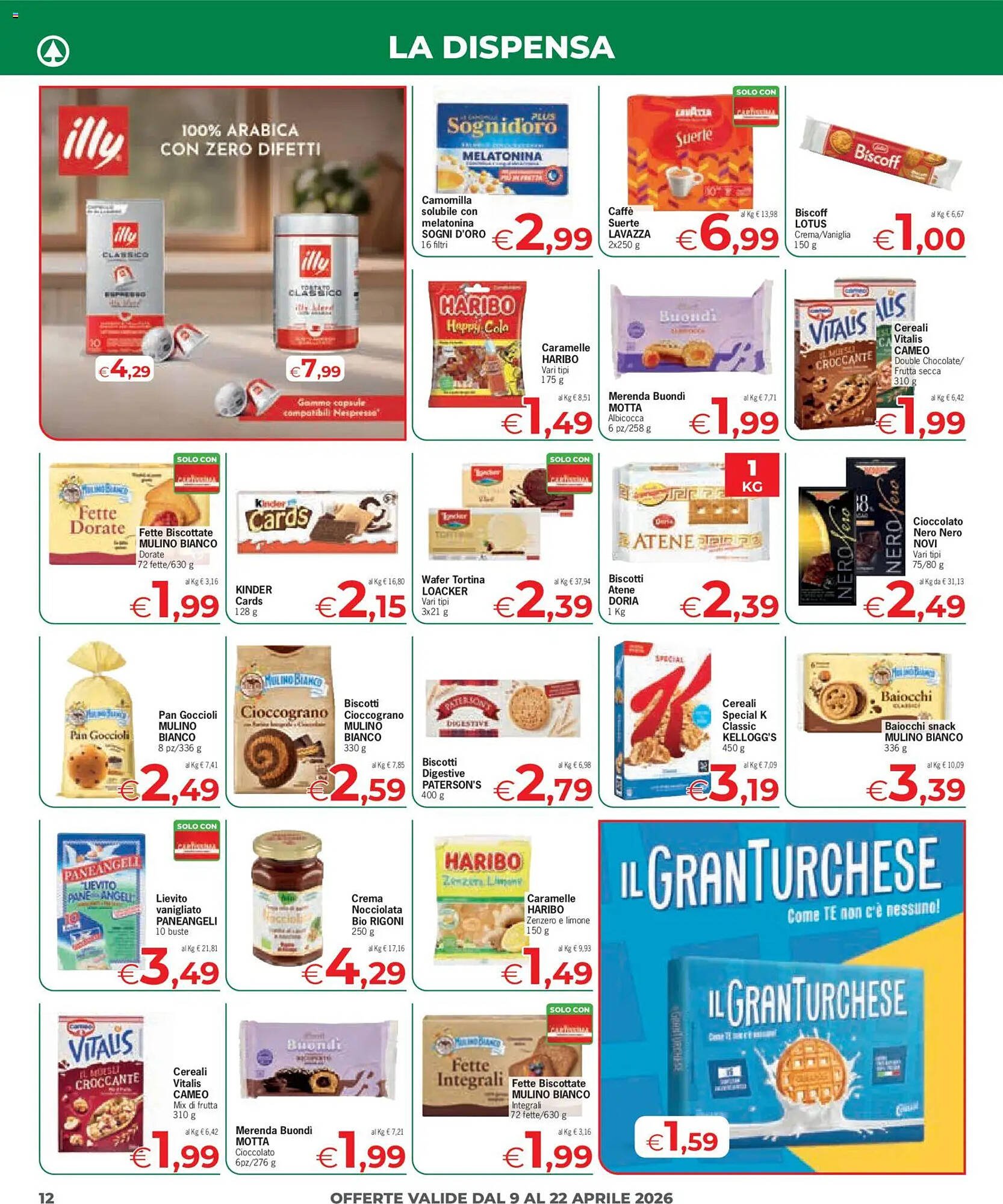 Volantino Eurospar (2026-04-09 - 2026-04-22)