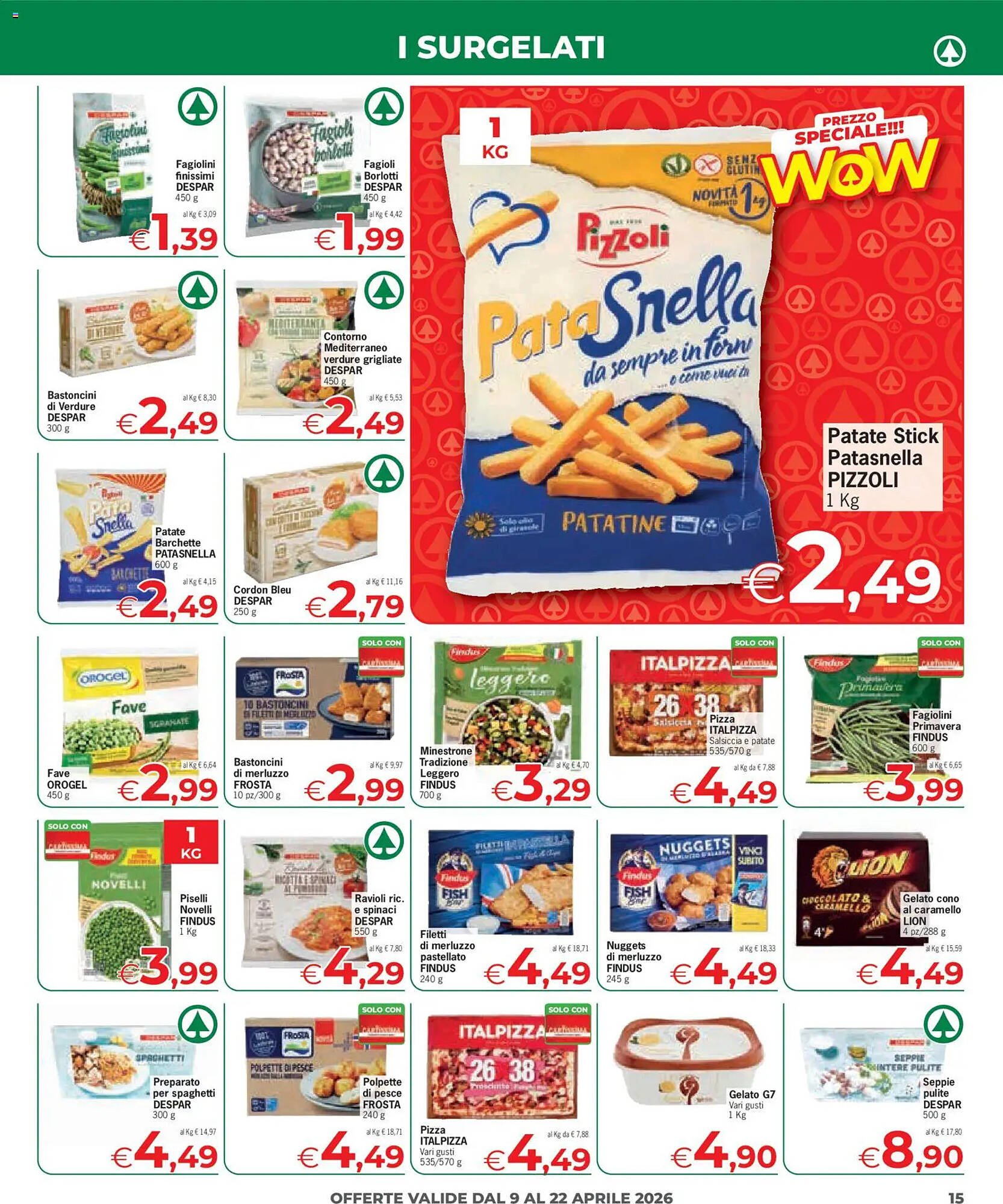 Volantino Eurospar (2026-04-09 - 2026-04-22)