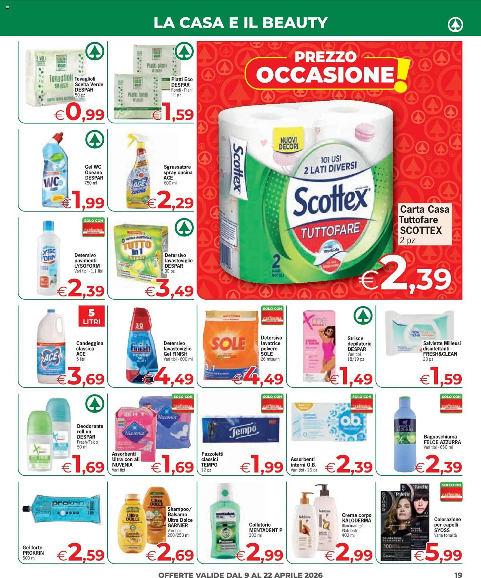 Volantino Eurospar (2026-04-09 - 2026-04-22)