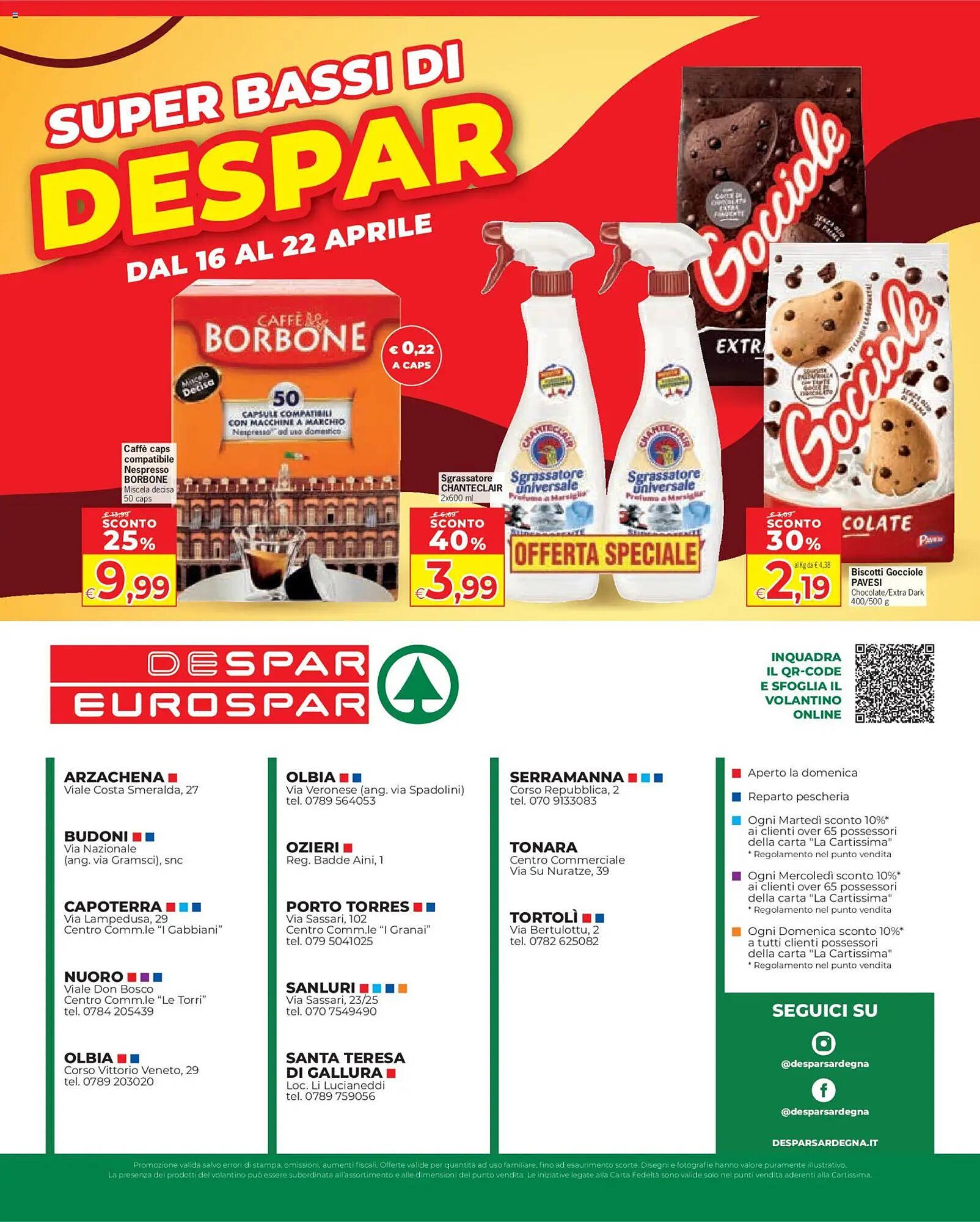 Volantino Eurospar (2026-04-09 - 2026-04-22)
