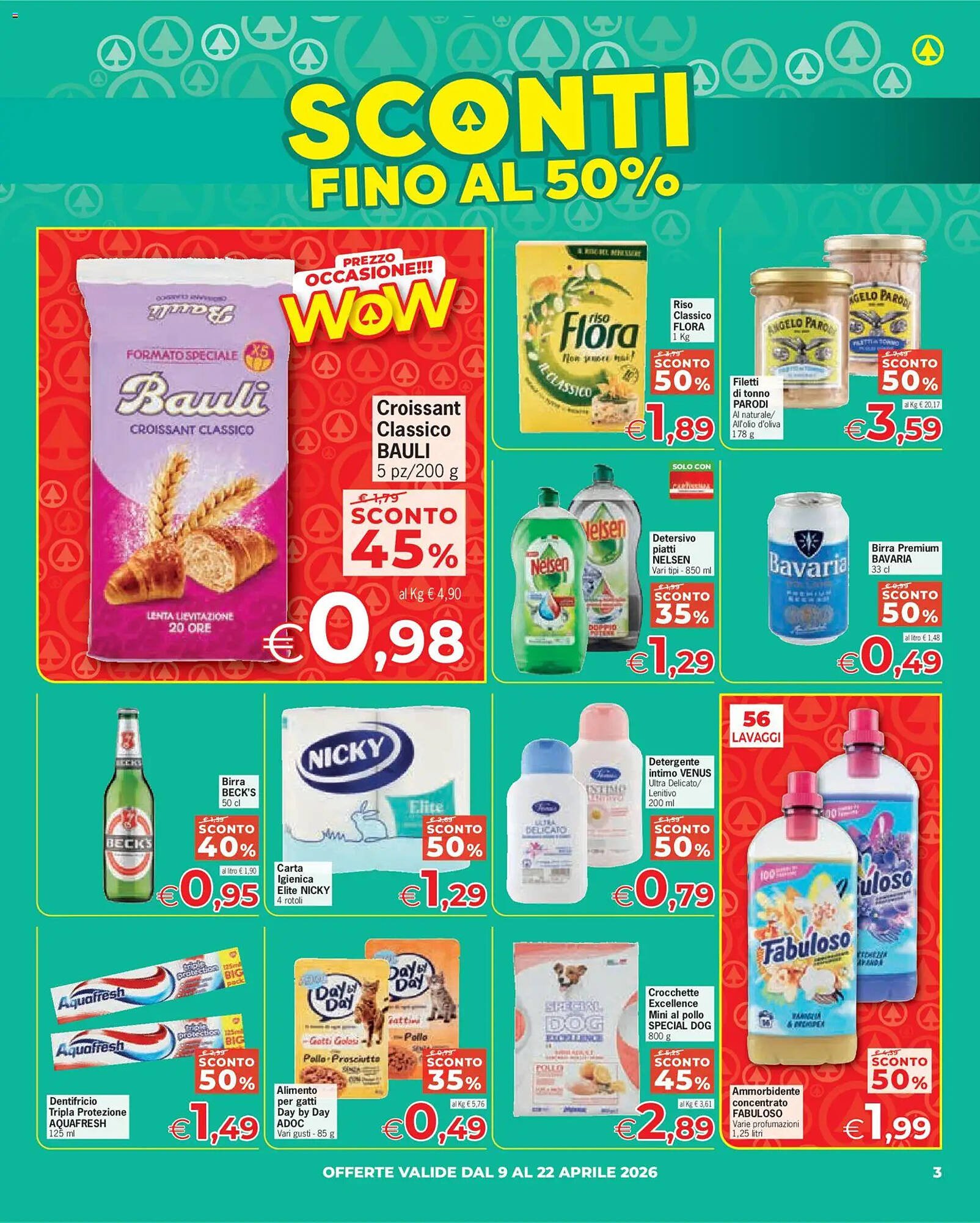 Volantino Eurospar (2026-04-09 - 2026-04-22)
