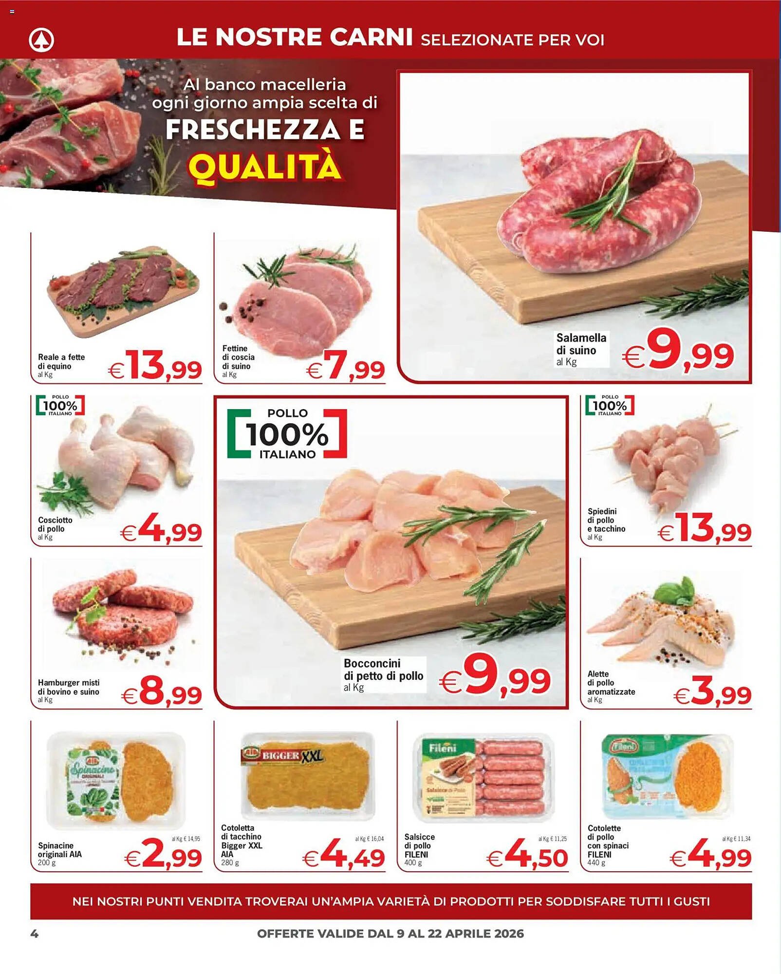 Volantino Eurospar (2026-04-09 - 2026-04-22)