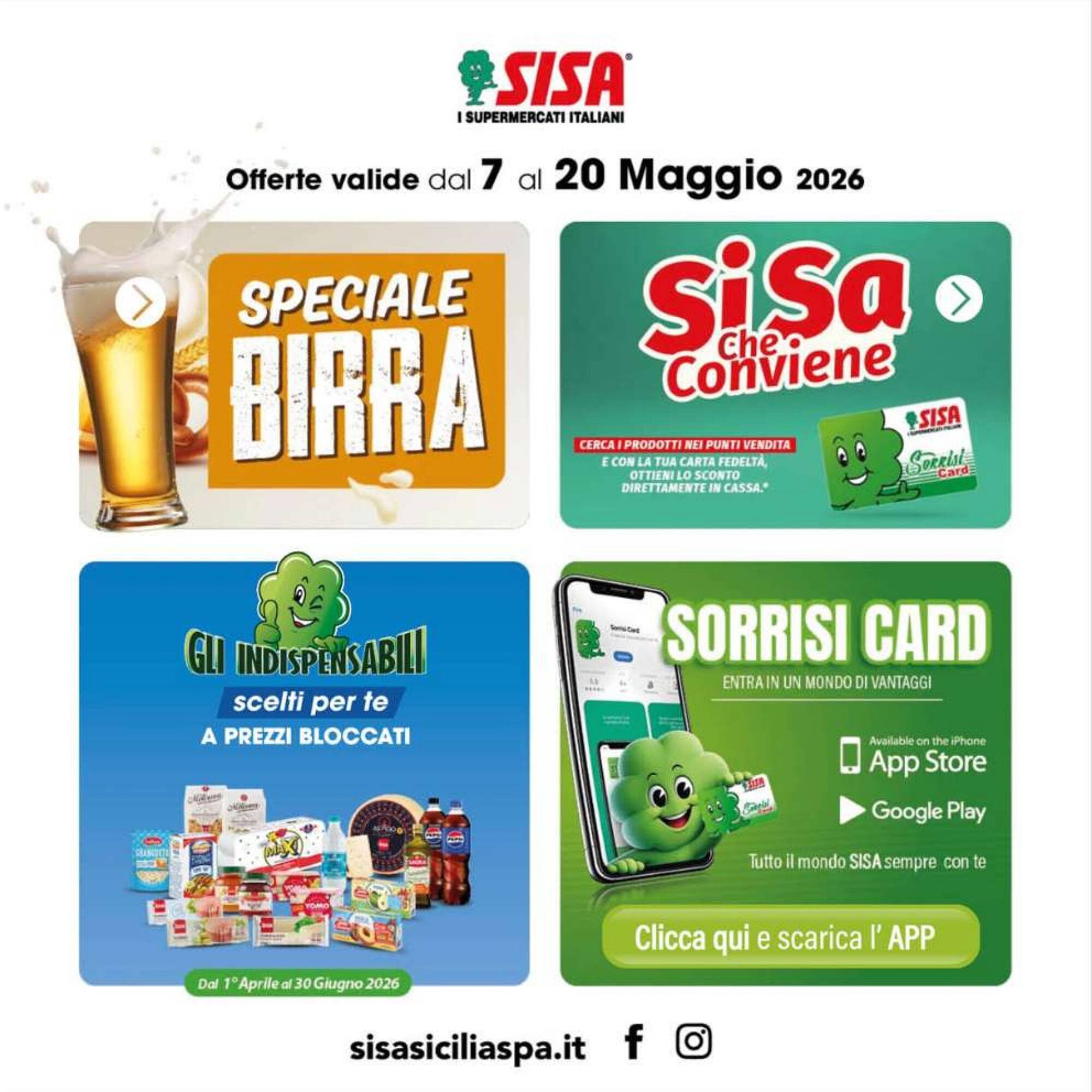 Volantino Sisa (2026-05-07 - 2026-05-20)