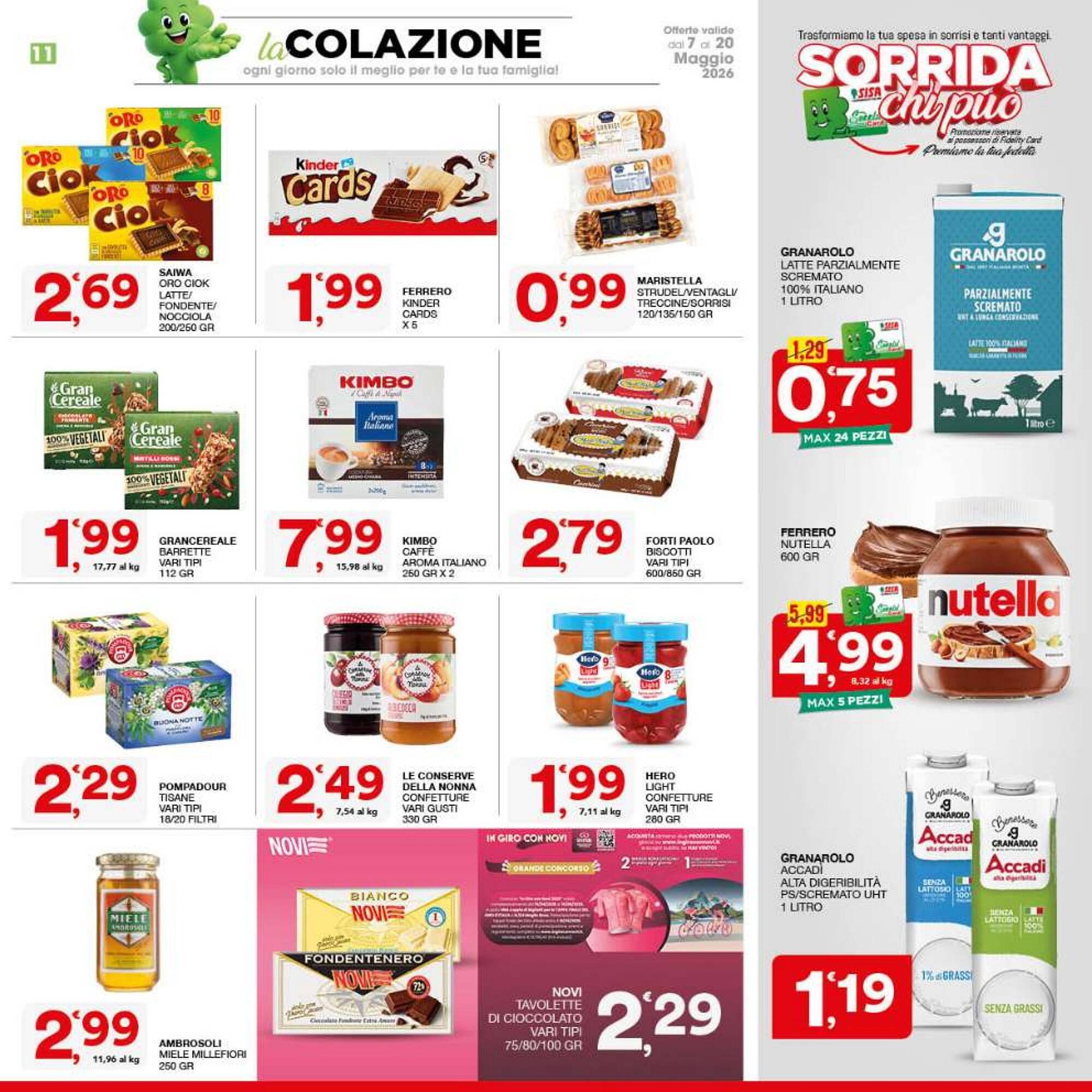 Volantino Sisa (2026-05-07 - 2026-05-20)