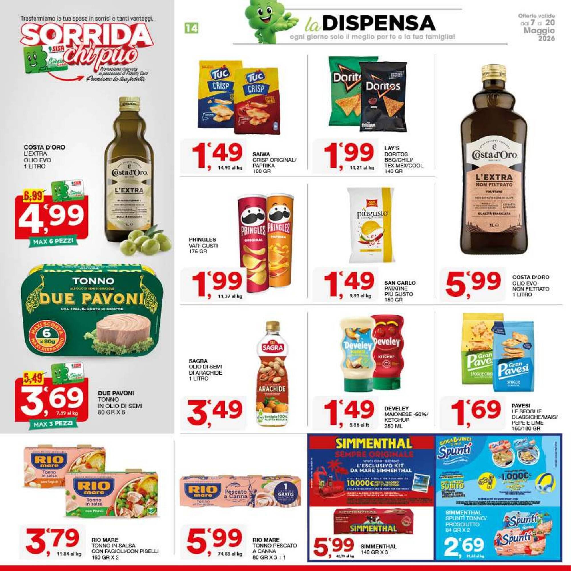 Volantino Sisa (2026-05-07 - 2026-05-20)