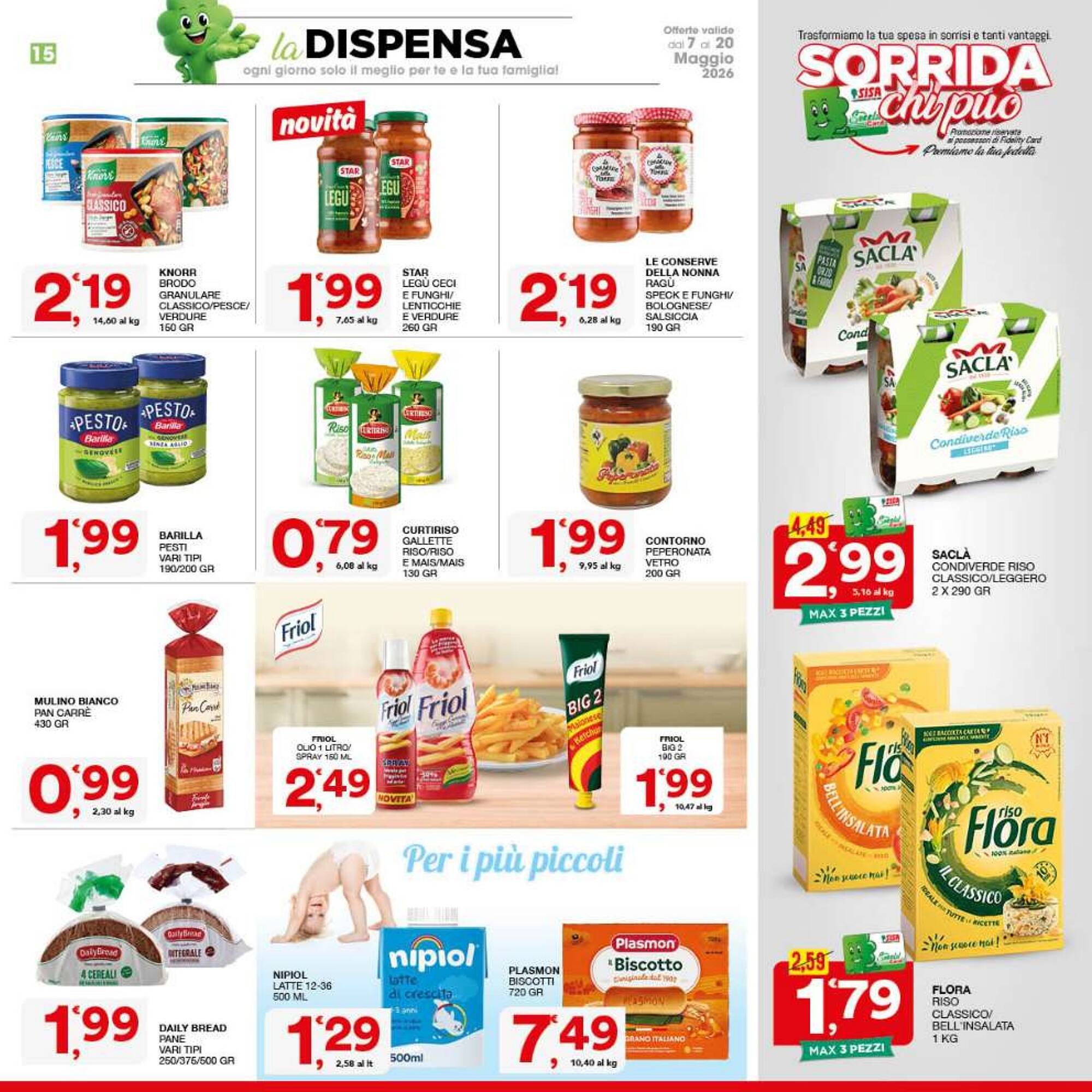 Volantino Sisa (2026-05-07 - 2026-05-20)