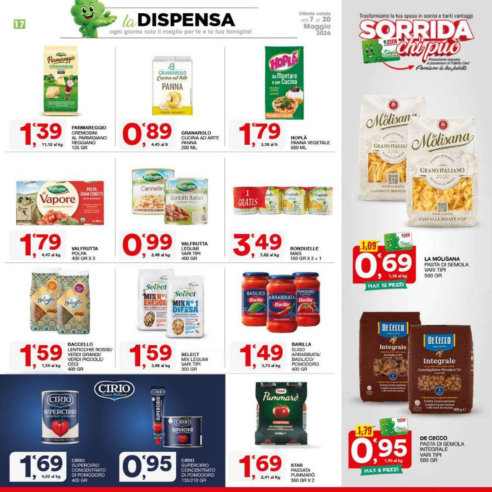Volantino Sisa (2026-05-07 - 2026-05-20)