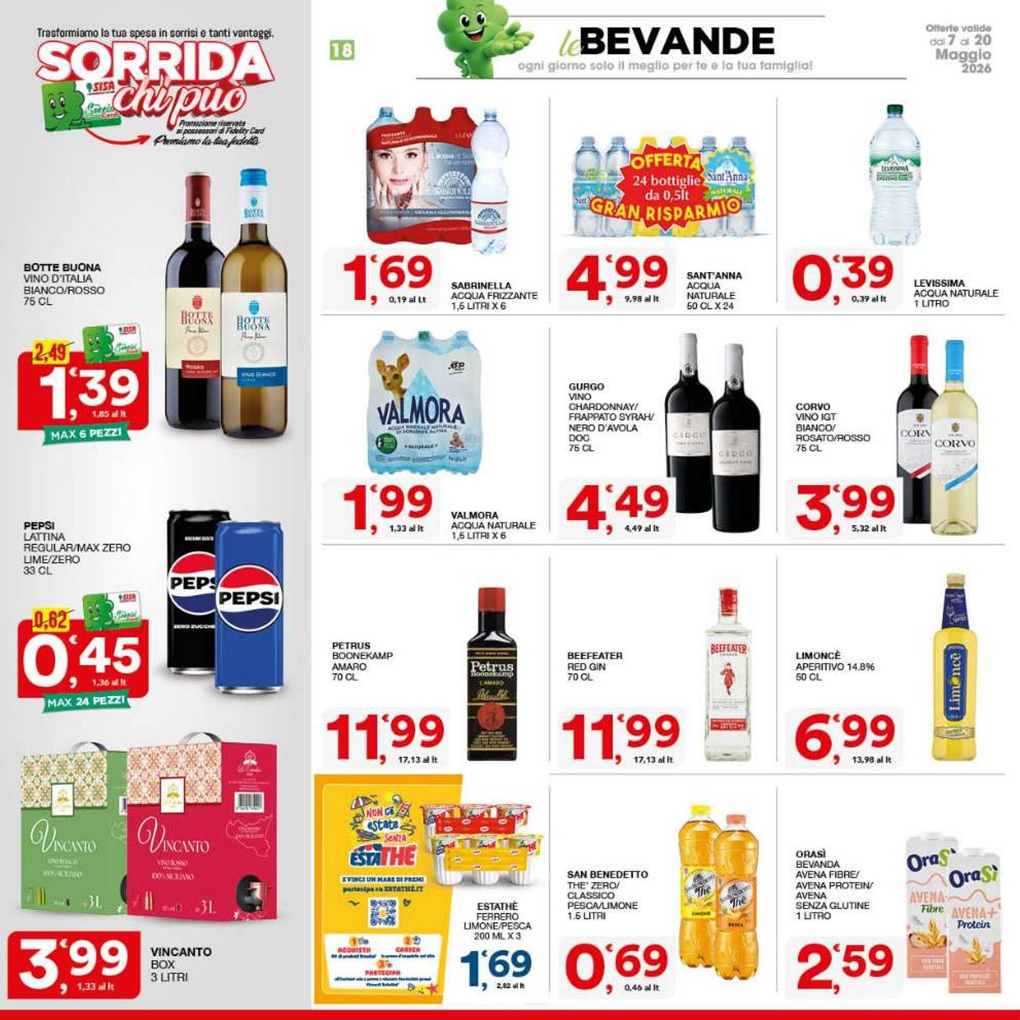 Volantino Sisa (2026-05-07 - 2026-05-20)