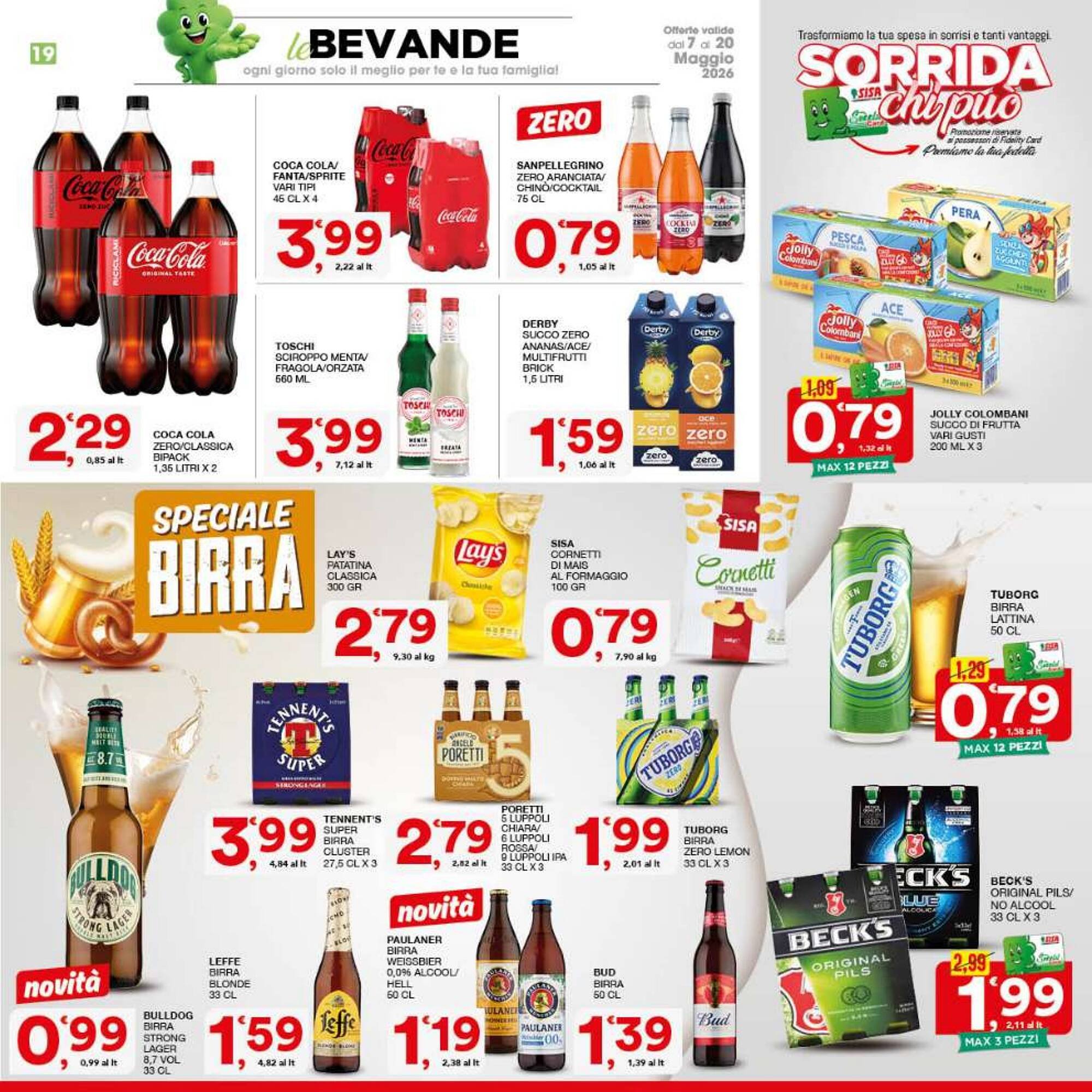Volantino Sisa (2026-05-07 - 2026-05-20)