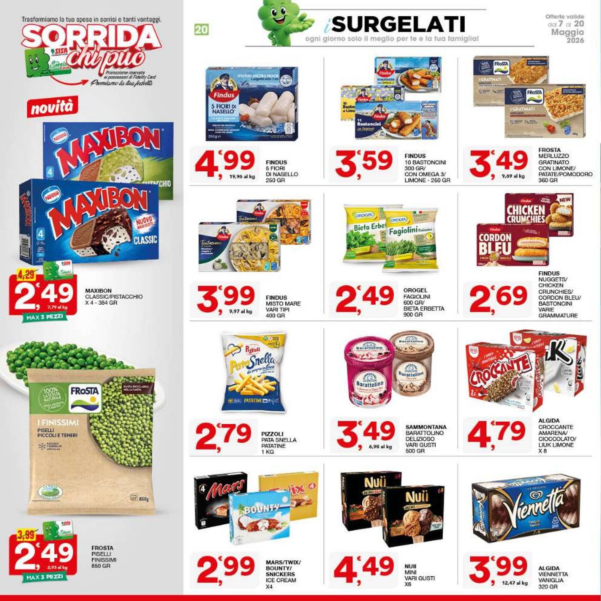 Volantino Sisa (2026-05-07 - 2026-05-20)