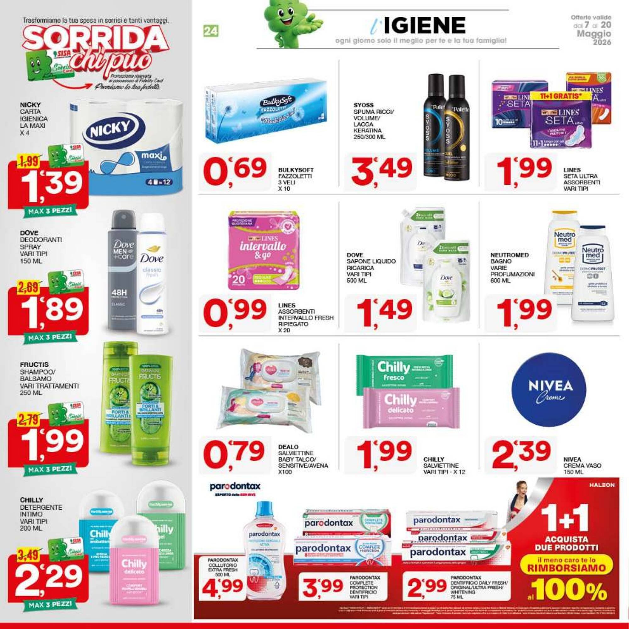 Volantino Sisa (2026-05-07 - 2026-05-20)