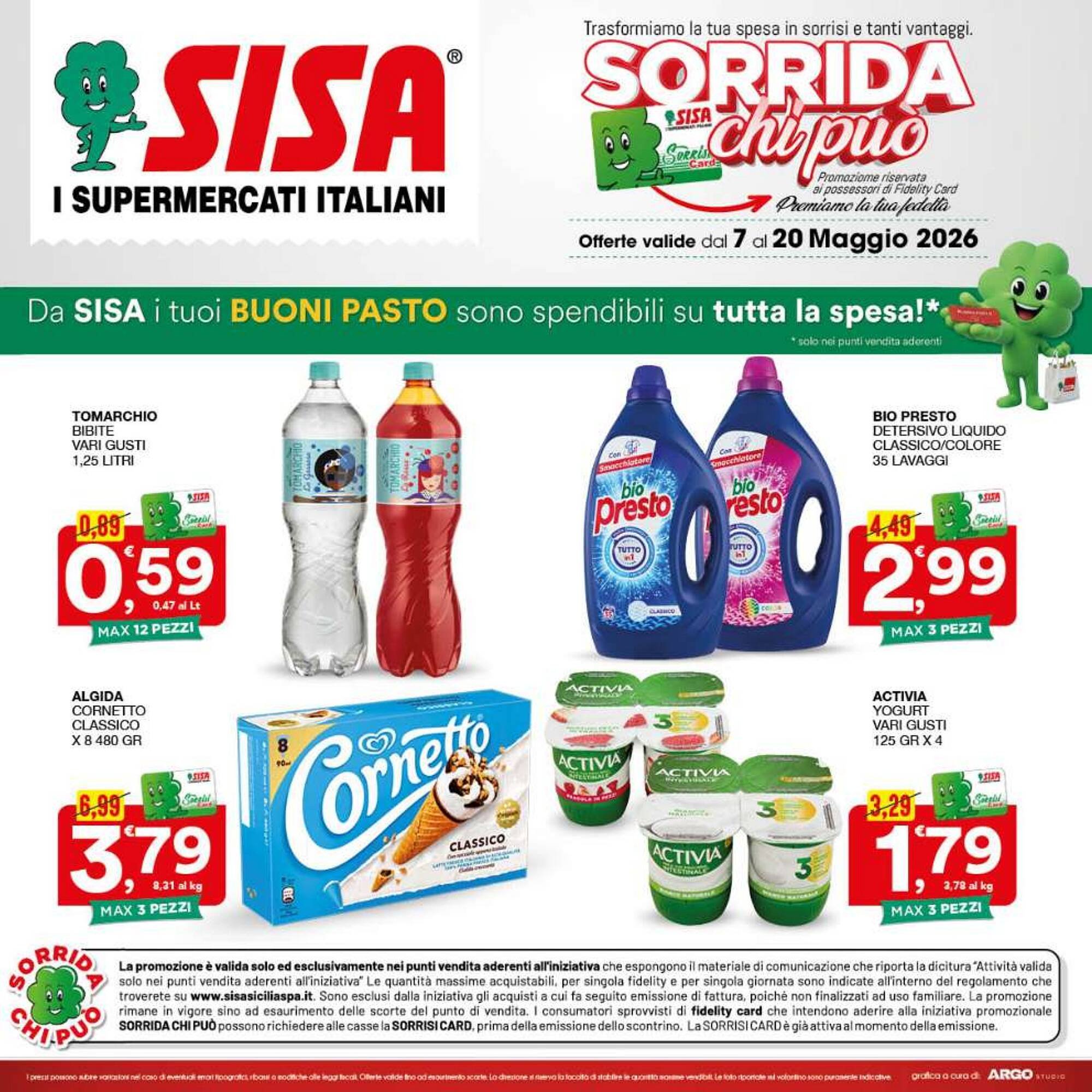 Volantino Sisa (2026-05-07 - 2026-05-20)